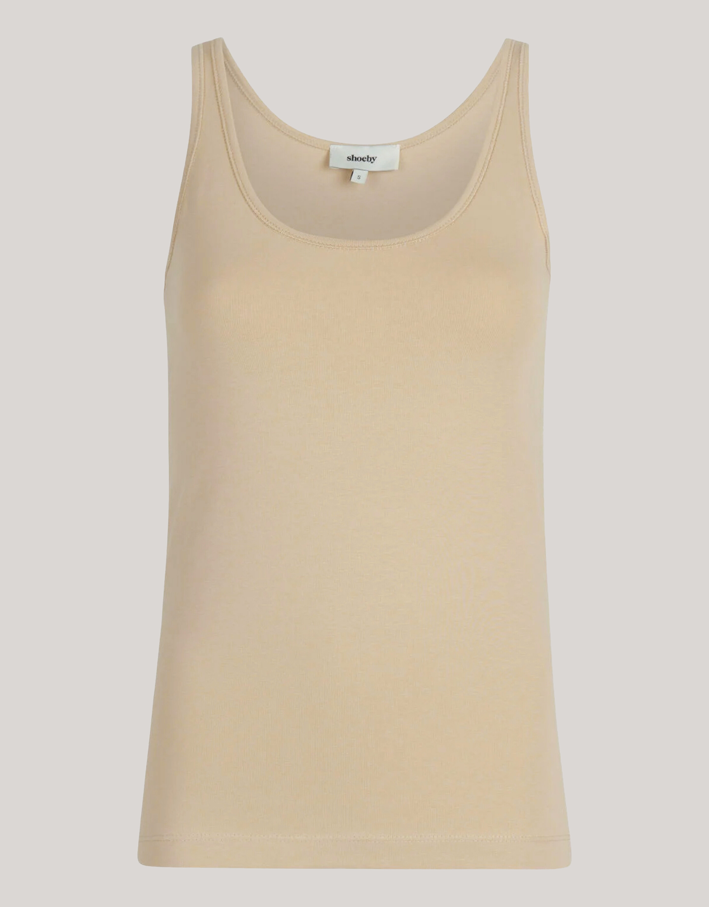 Basis Tanktop Beige SHOEBY WOMEN