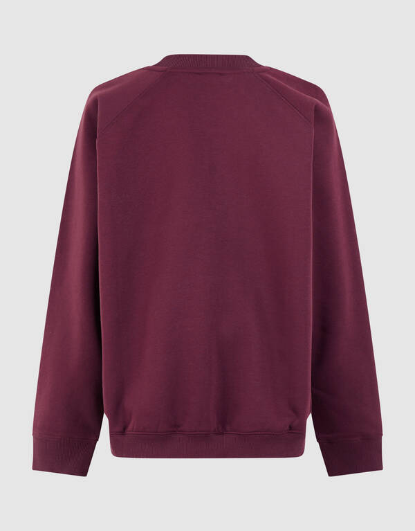City Crew Sweater Donkerrood SHOEBY BOYS