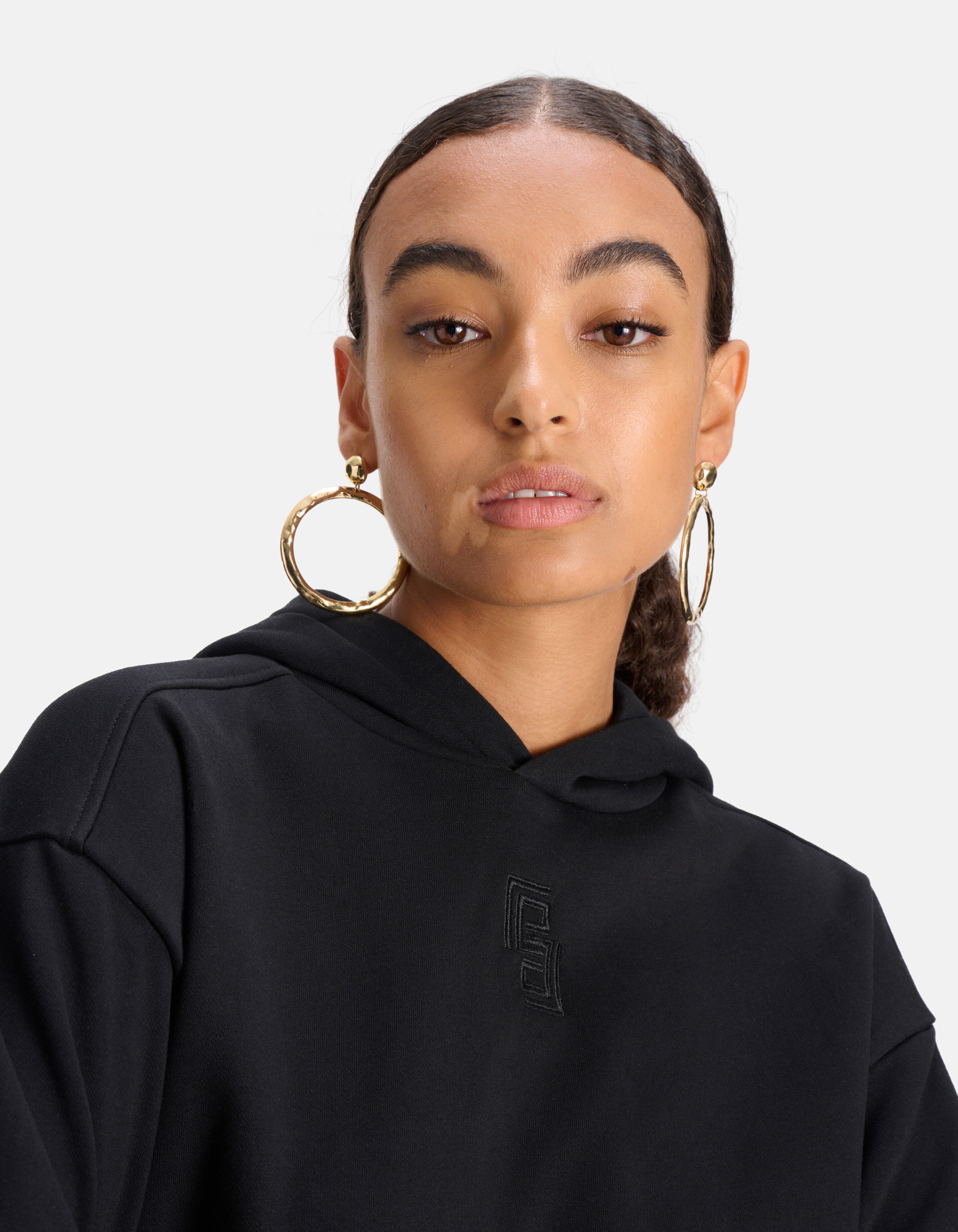 Basis Hoodie Zwart SHOEBY WOMEN