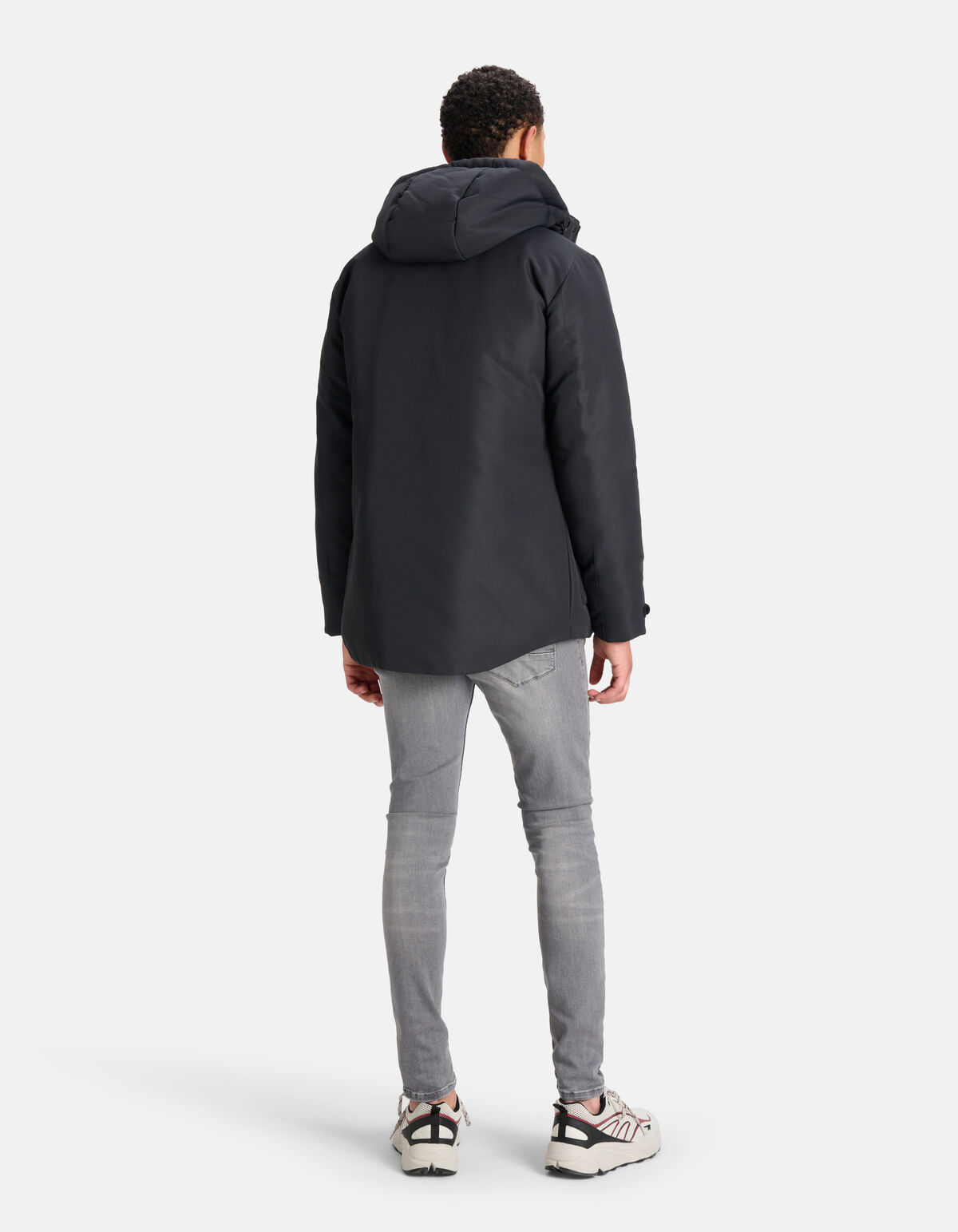 Technical Parka Jas Donkergrijs SHOEBY MEN