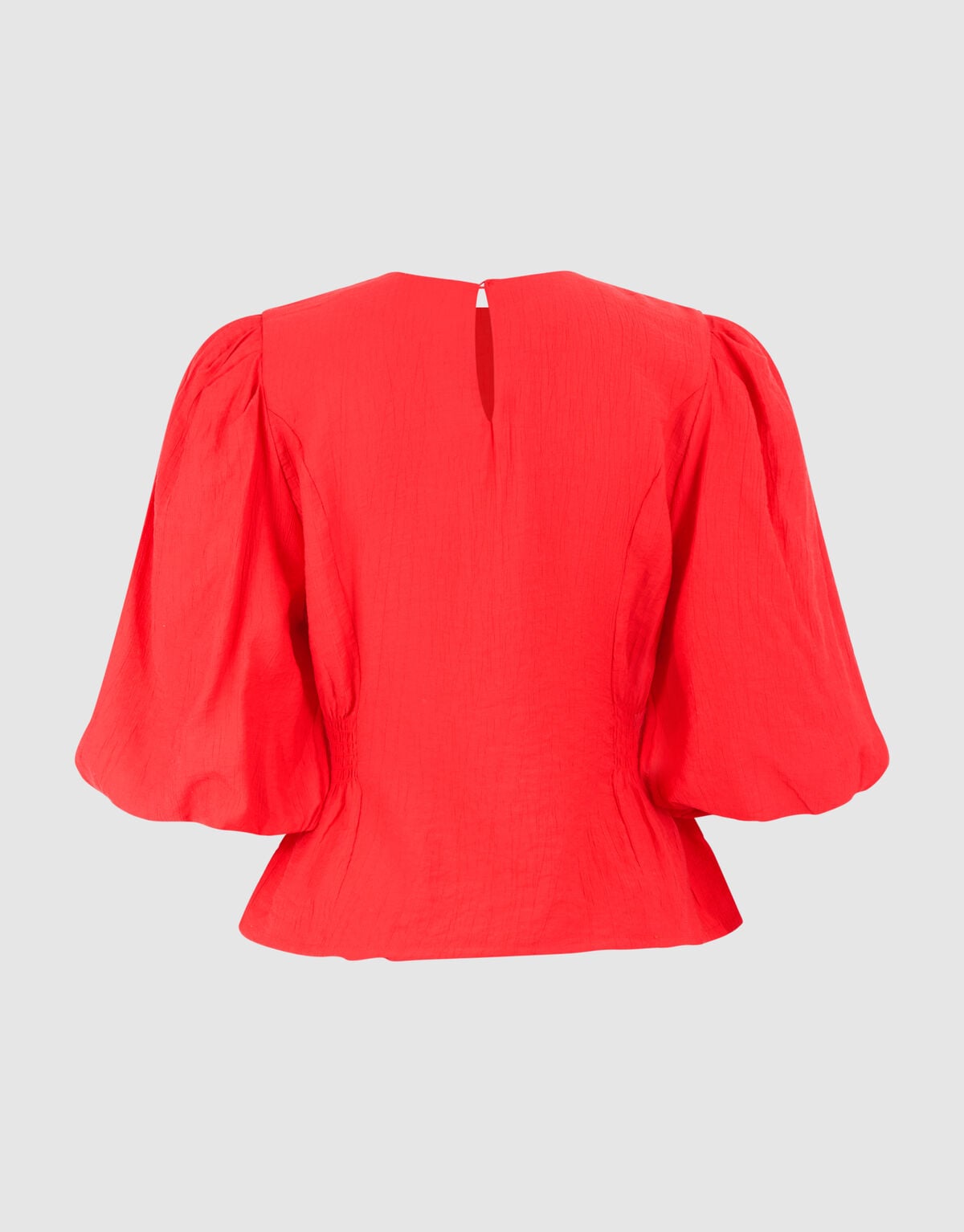 Smock Puff Top Rood SHOEBY WOMEN
