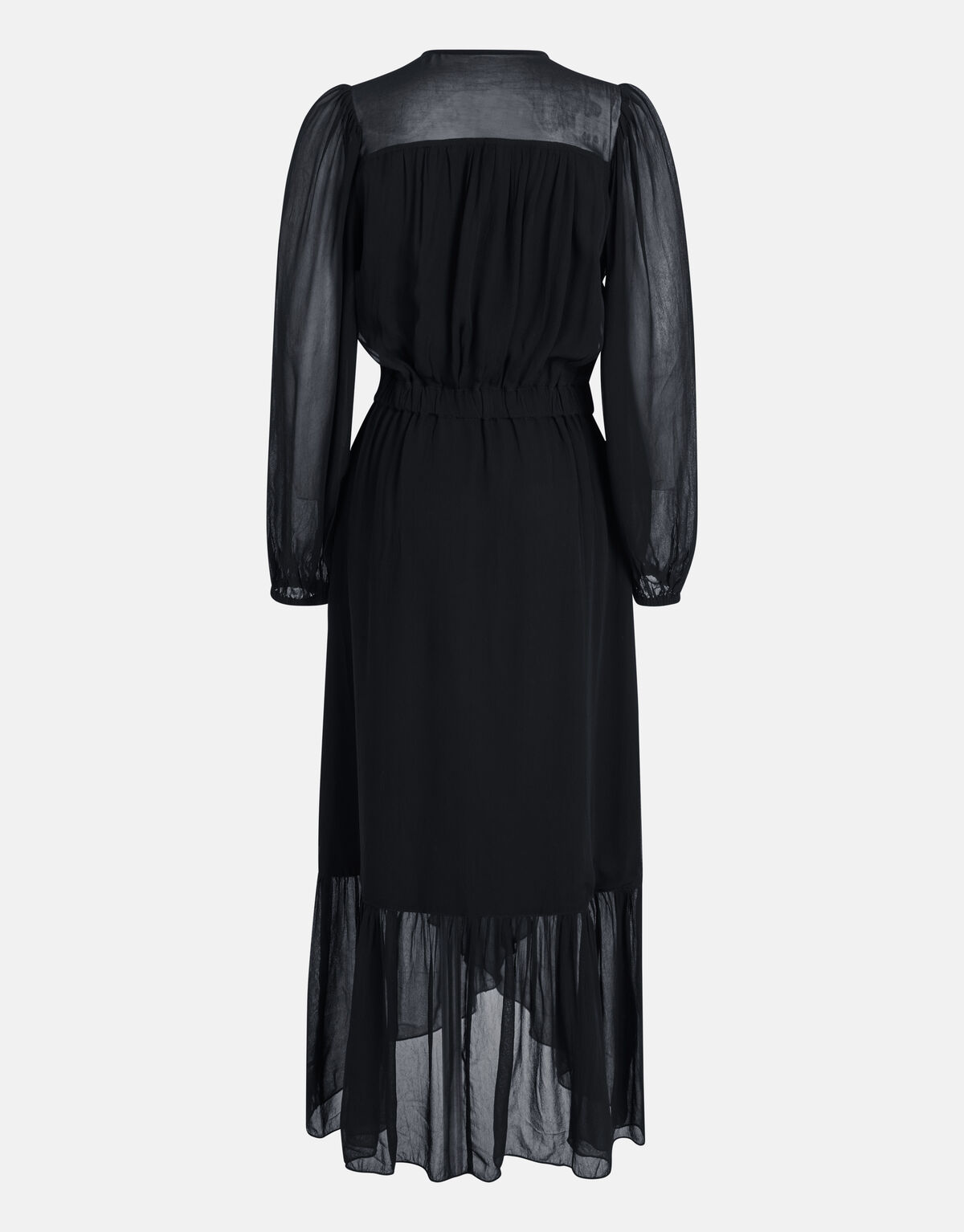 Wrap Jurk Zwart By Fred SHOEBY WOMEN
