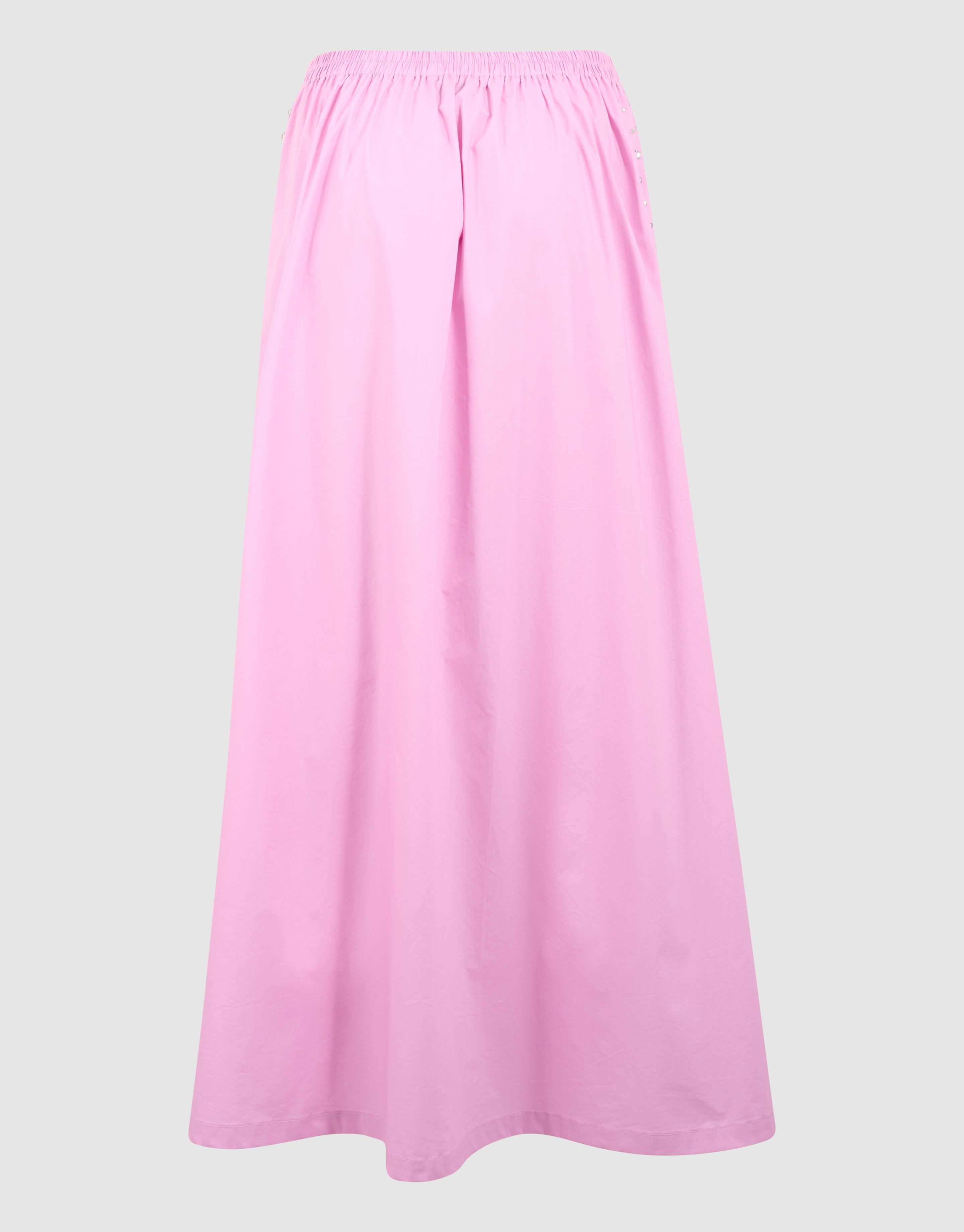 Poplin Studs Maxi Rok Roze SHOEBY WOMEN