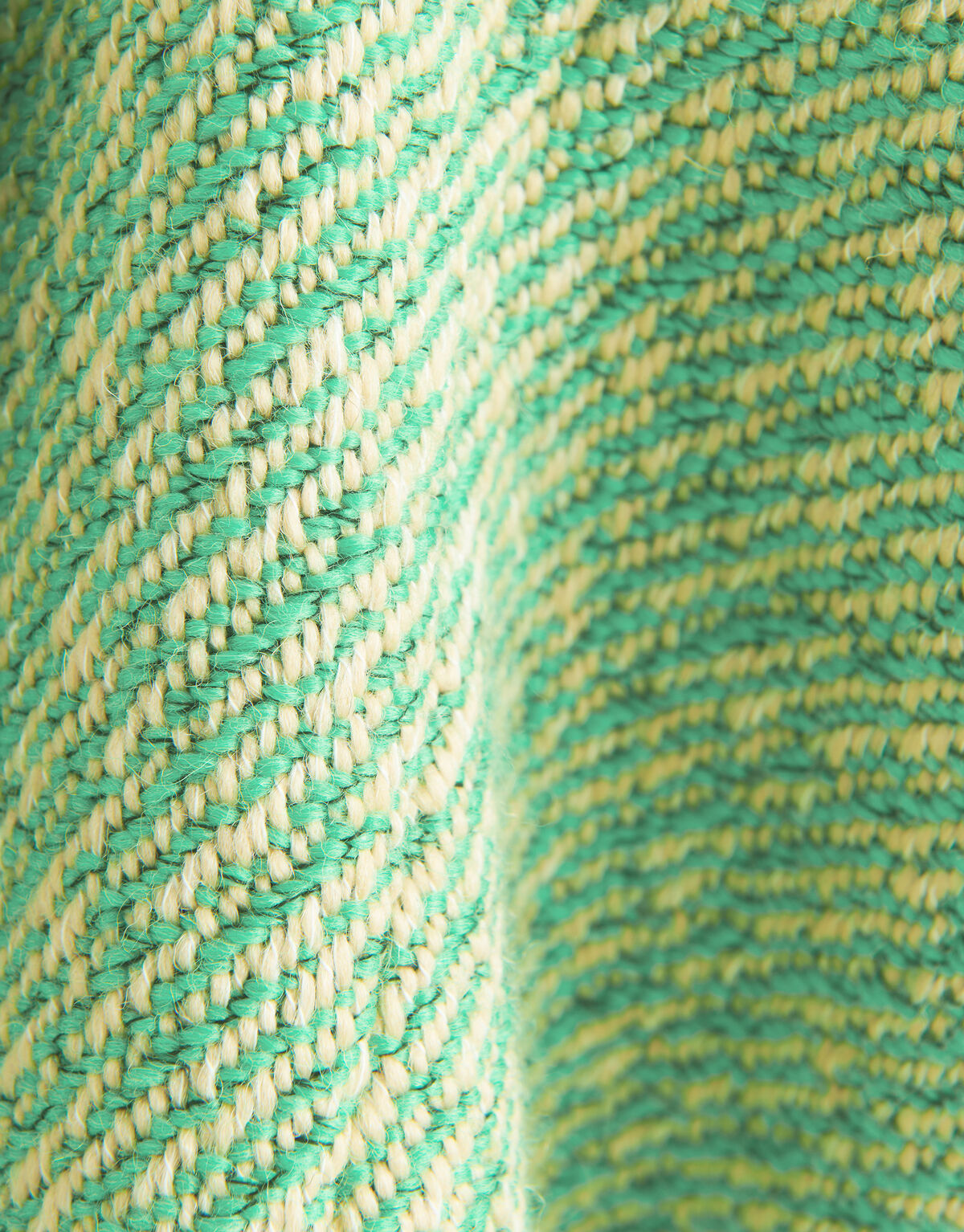 Sleeveless Tweed Jack Groen By Mieke SHOEBY WOMEN