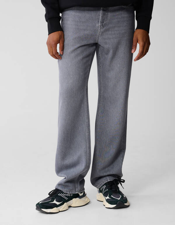 Relaxed Fit Jeans Grijs SHOEBY MEN