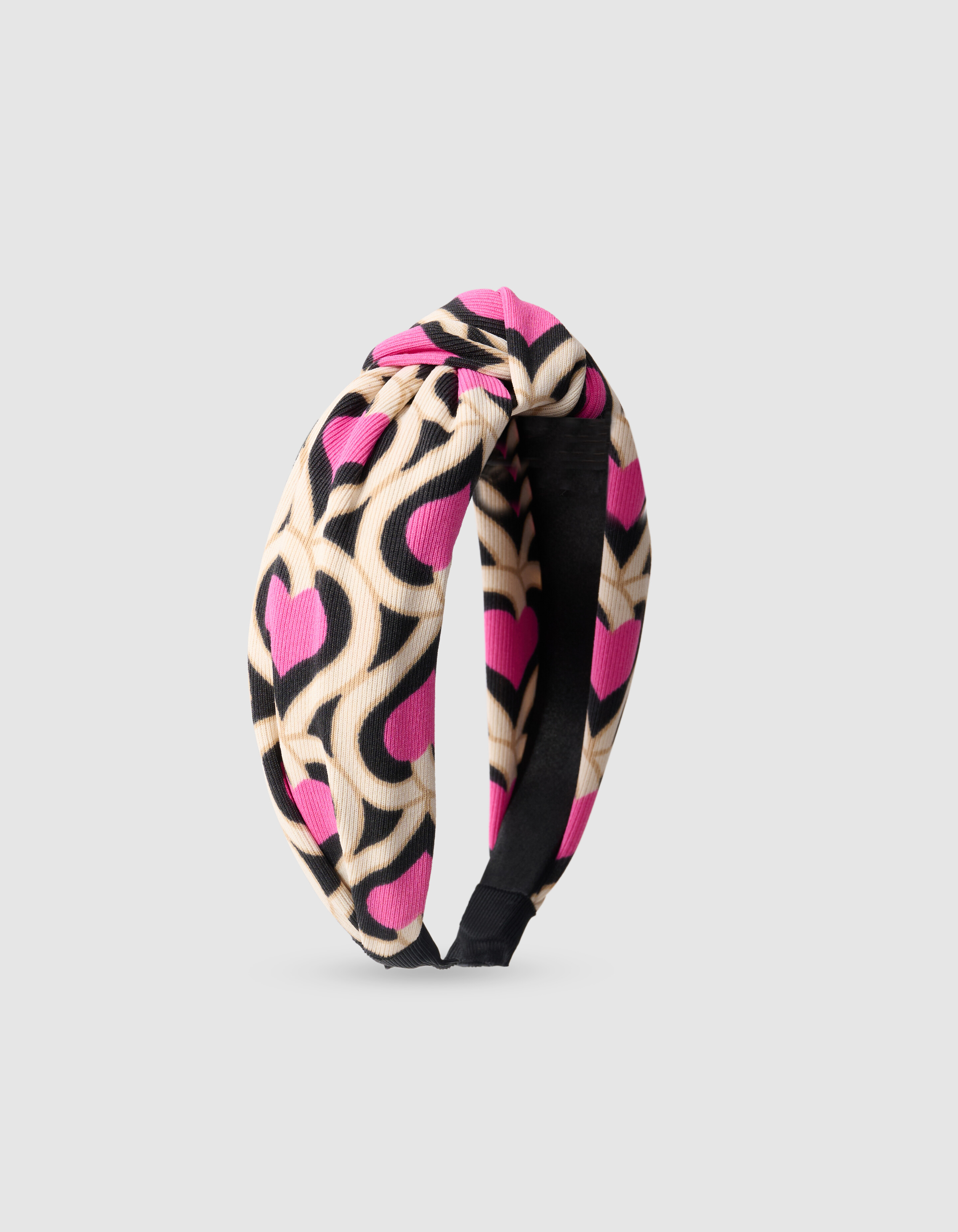Heart Haarband Roze SHOEBY ACCESSOIRES