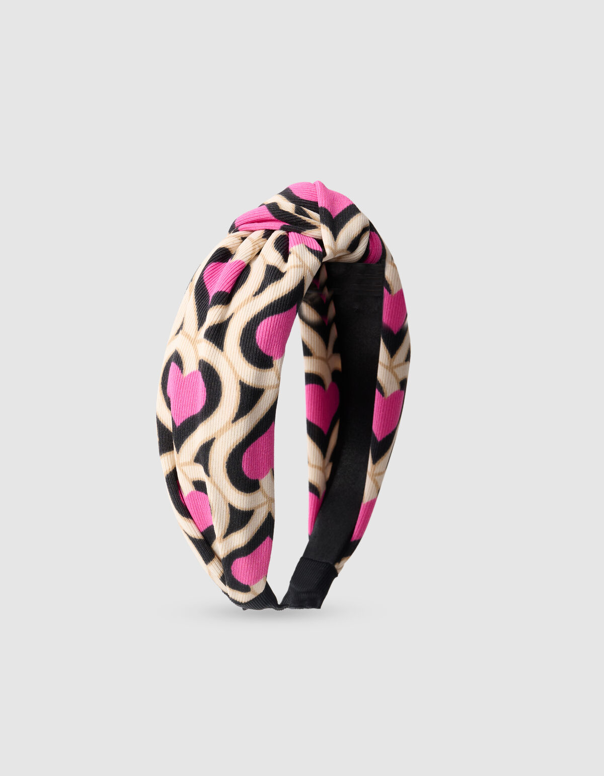 Heart Haarband Roze SHOEBY ACCESSOIRES