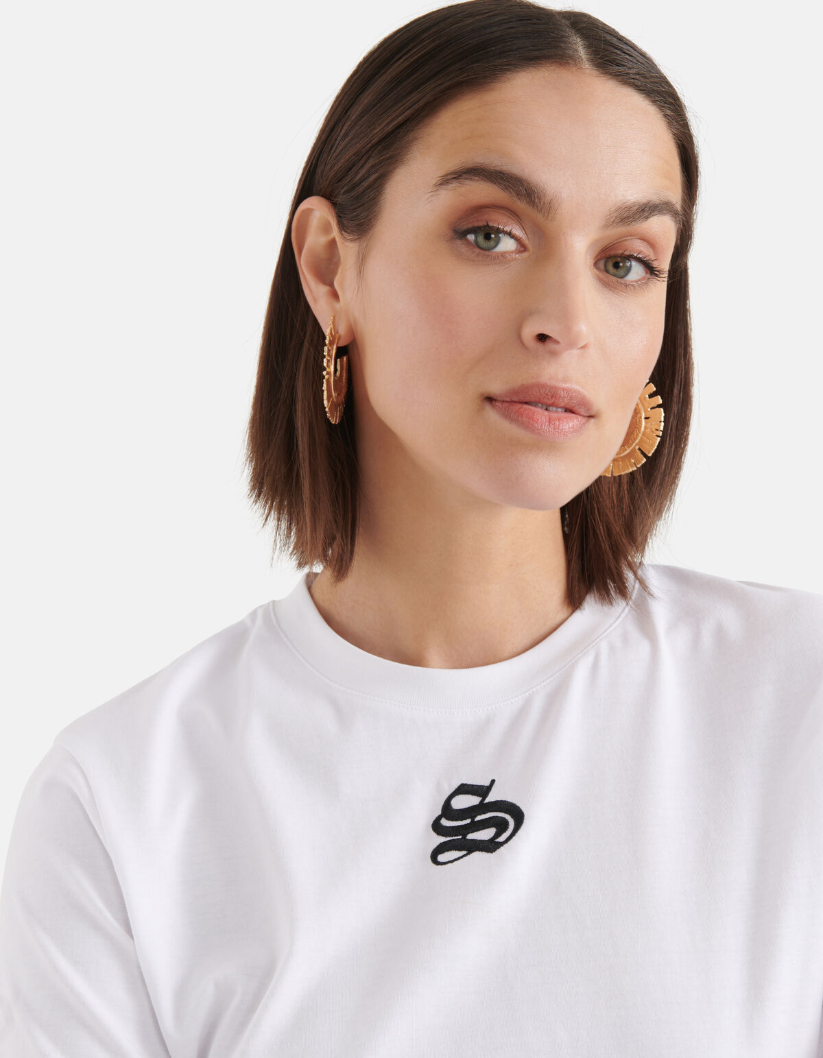 Signature Artwork T-shirt Wit SHOEBY WOMEN