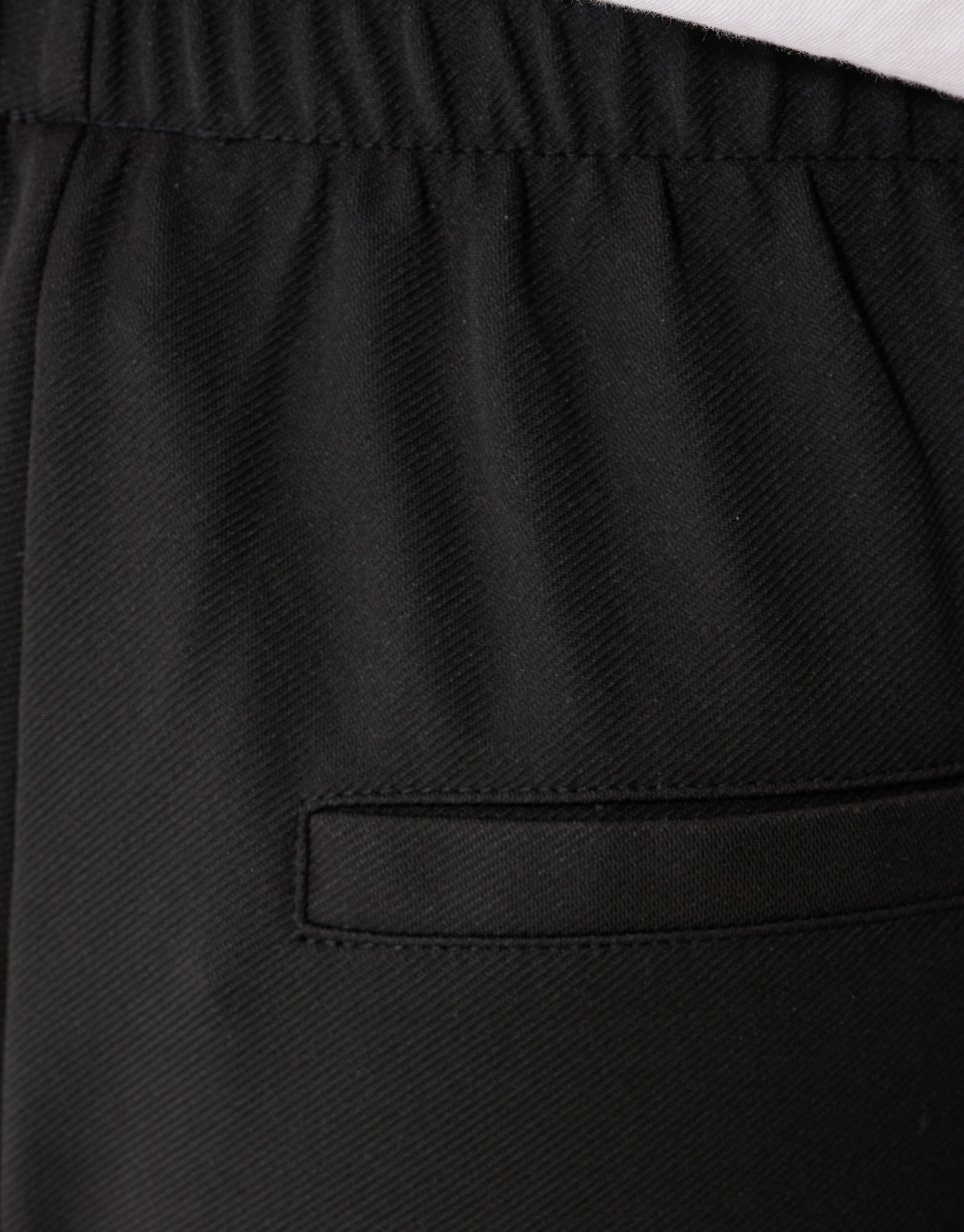 Basis Wide Leg Broek Zwart SHOEBY WOMEN