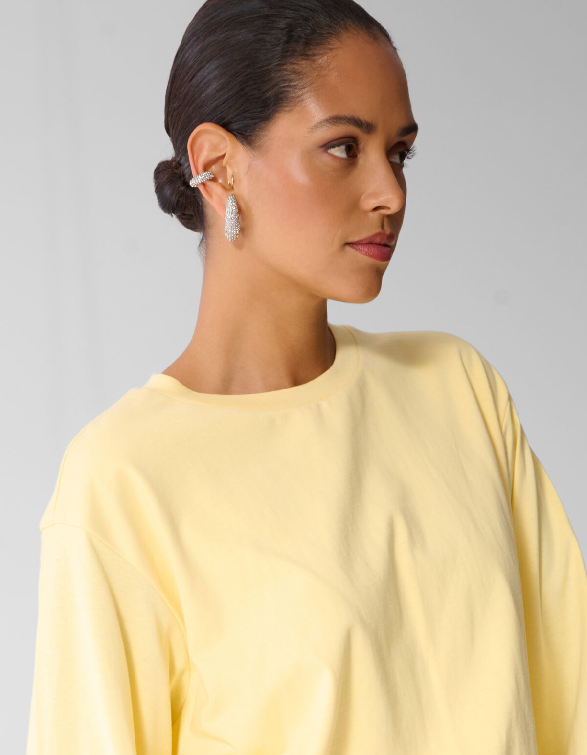 Balloon Longsleeve Geel SHOEBY WOMEN