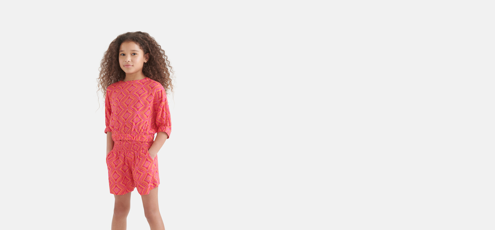 Ikat Print Short Roze SHOEBY GIRLS