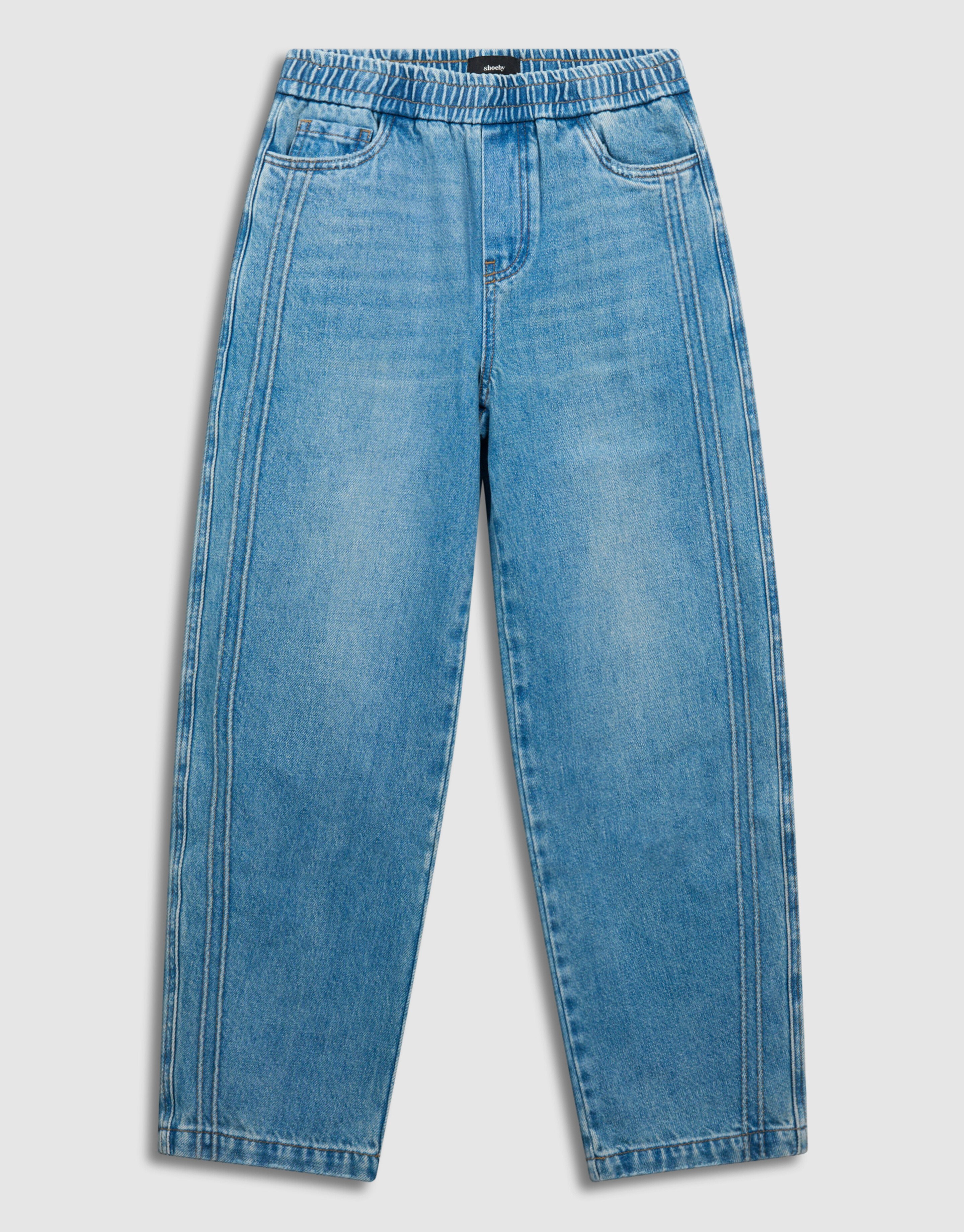 Sporty Baggy Fit Jeans Mediumstone SHOEBY BOYS