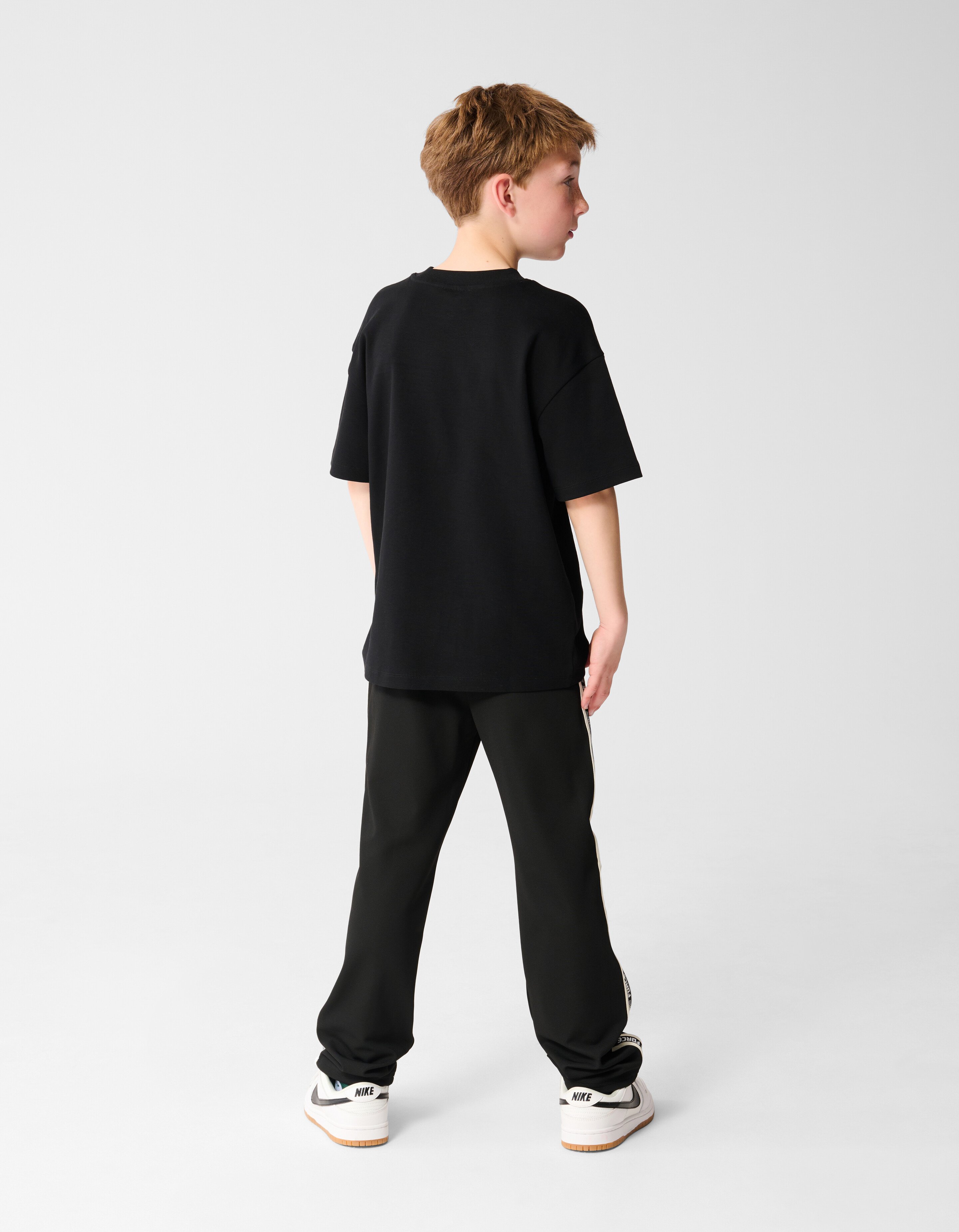 Basic T-shirt Zwart SHOEBY BOYS