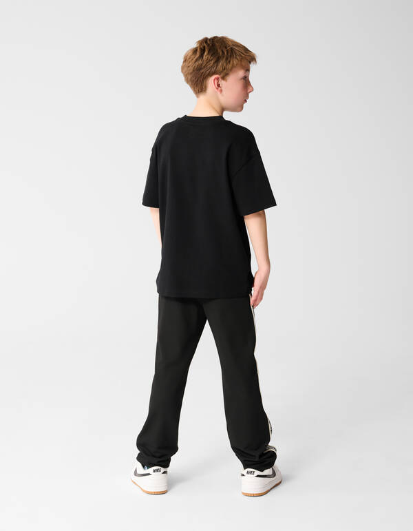 Basic T-shirt Zwart SHOEBY BOYS