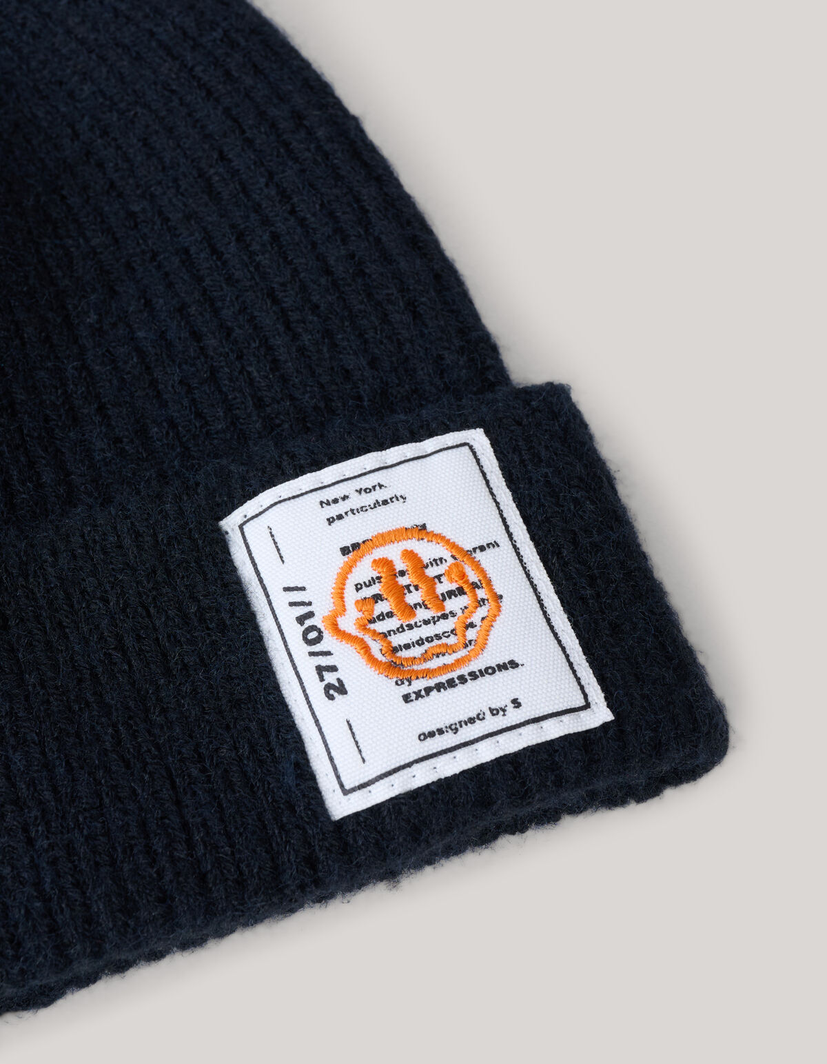 Label Beanie Zwart SHOEBY ACCESSOIRES