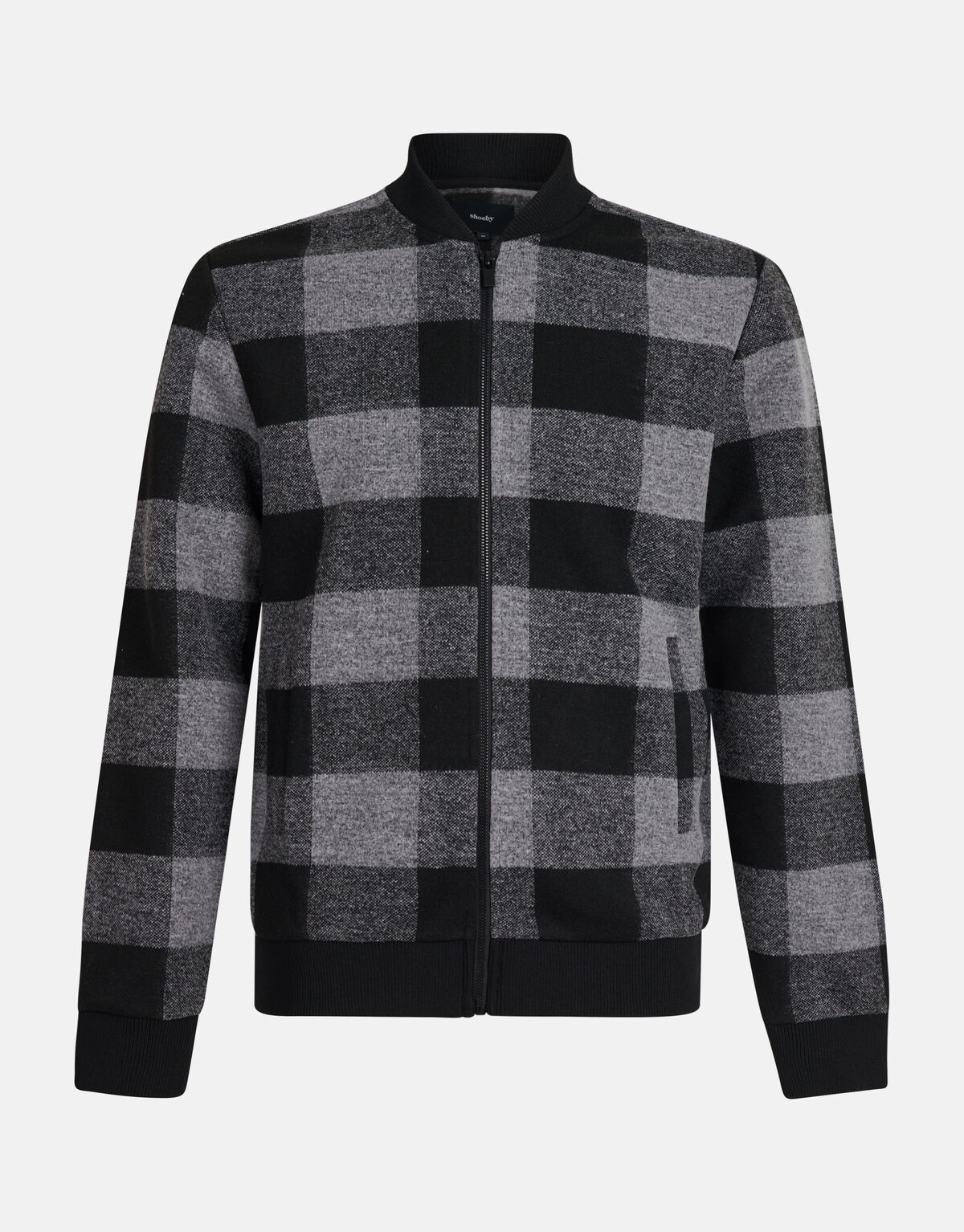 Ruiten Bomber Jack Grijs SHOEBY MEN