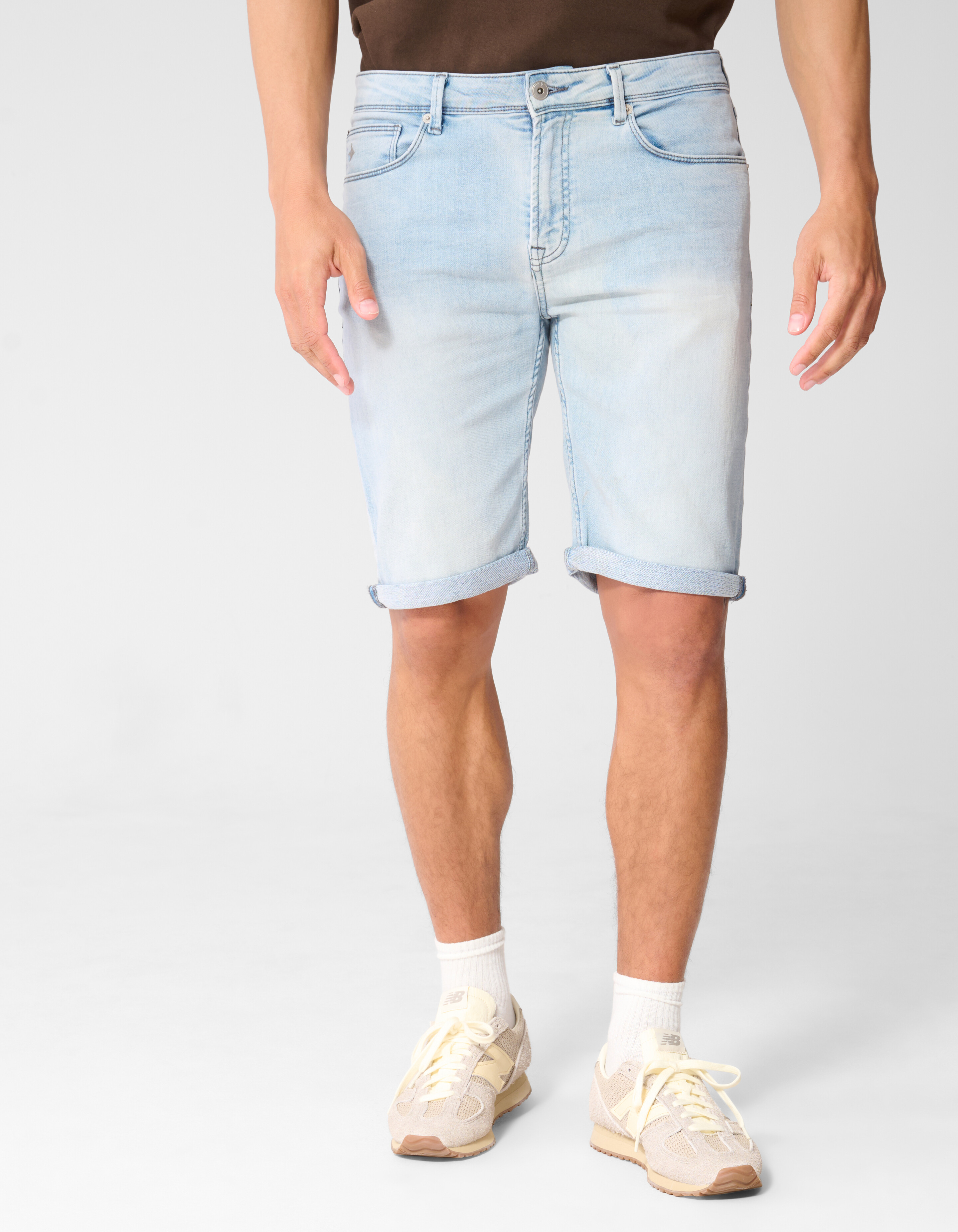 Jog Denim Short Bleached SHOEBY MEN