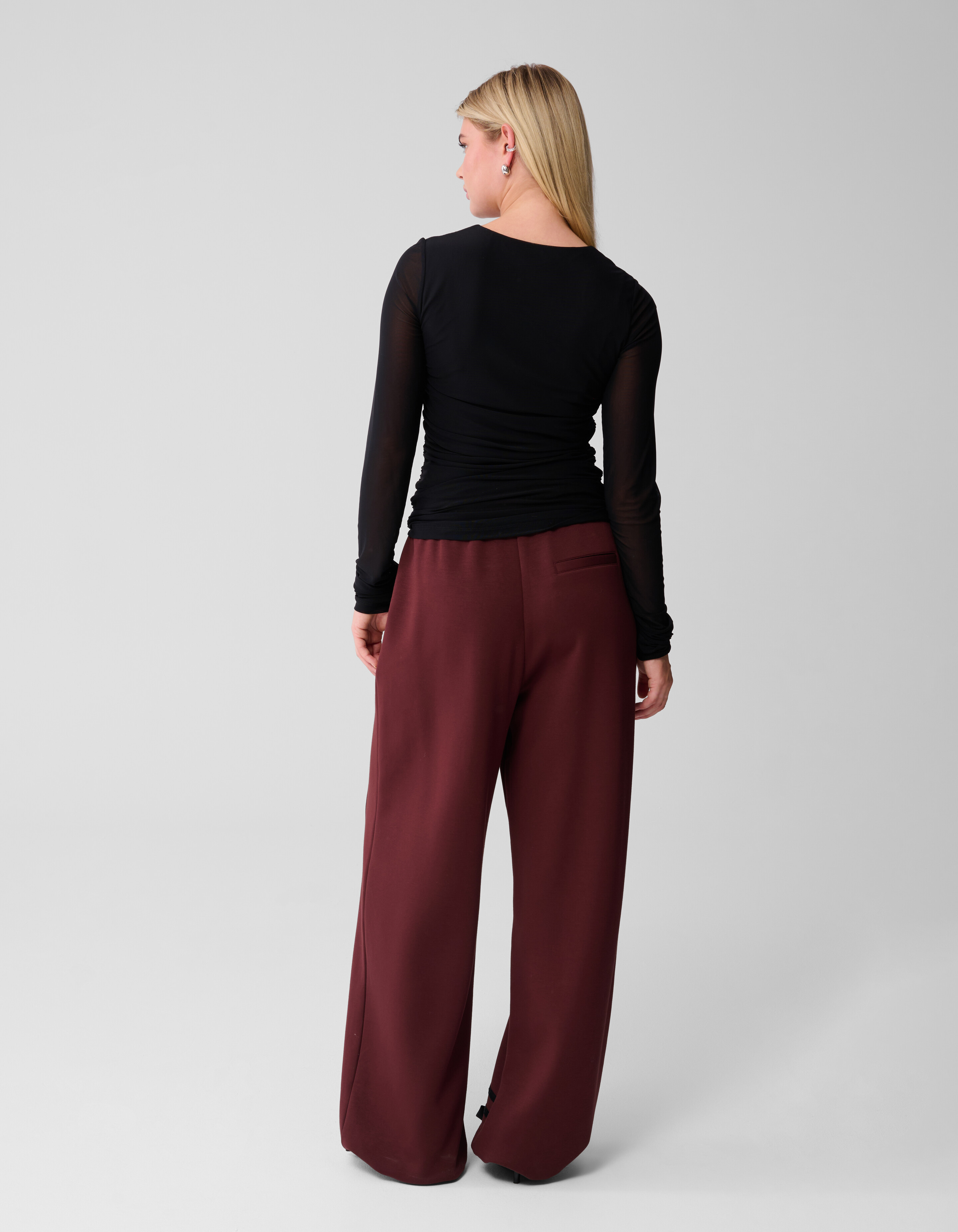 Sheering Mesh Top Zwart SHOEBY WOMEN