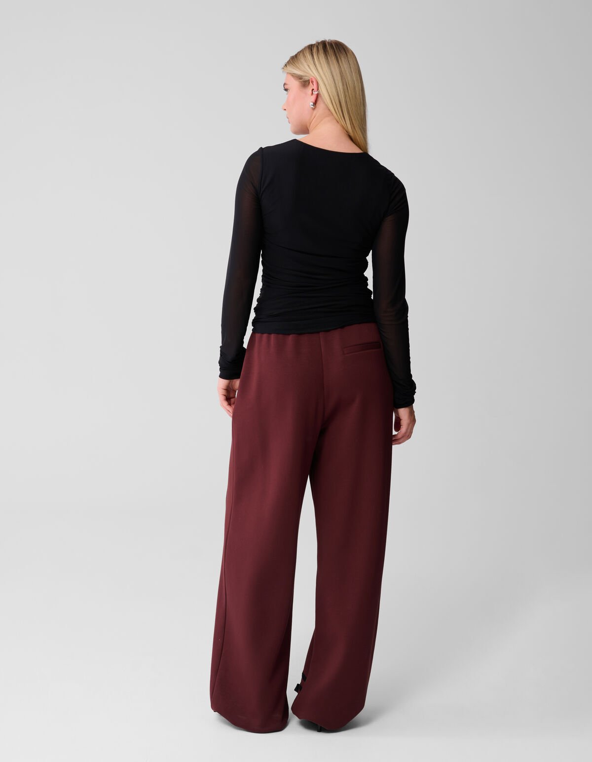 Sheering Mesh Top Zwart SHOEBY WOMEN