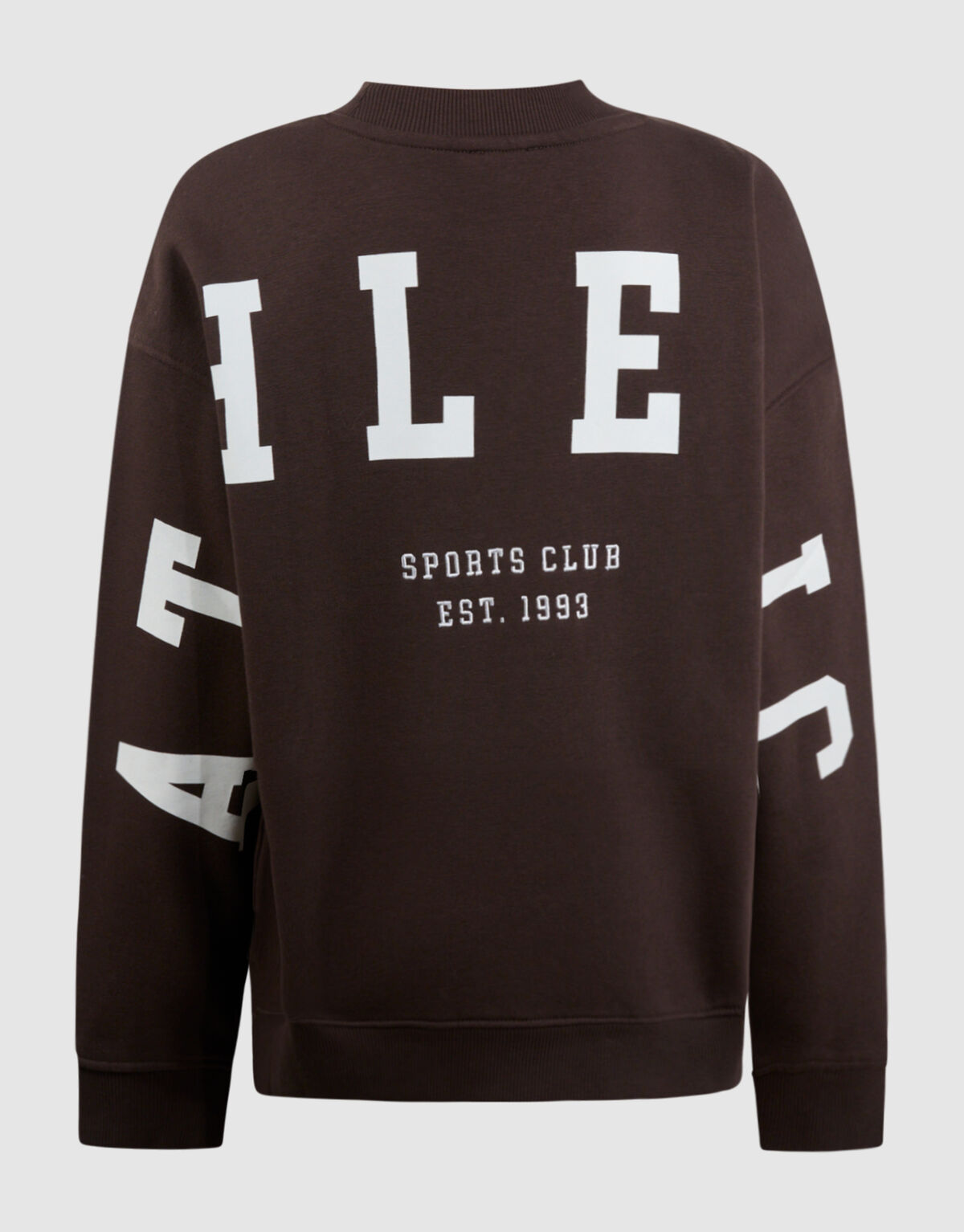 Athletic Artwork Sweater Donkerbruin SHOEBY BOYS