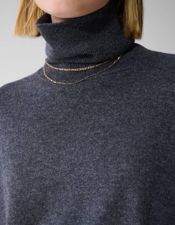 Gebreide Coltrui Donkergrijs By Lonneke SHOEBY WOMEN