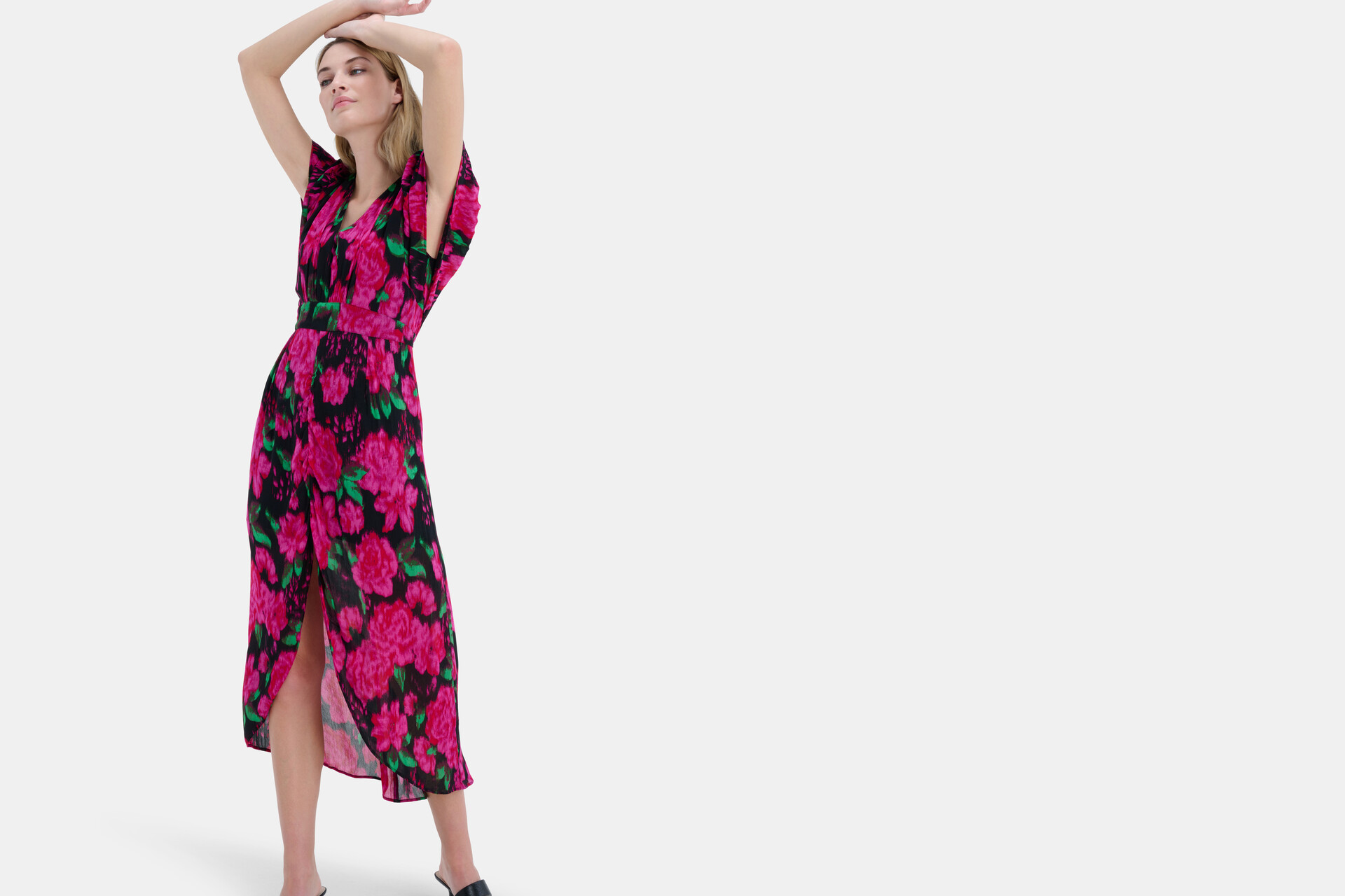 Printed Jurk By Fred EKSEPT