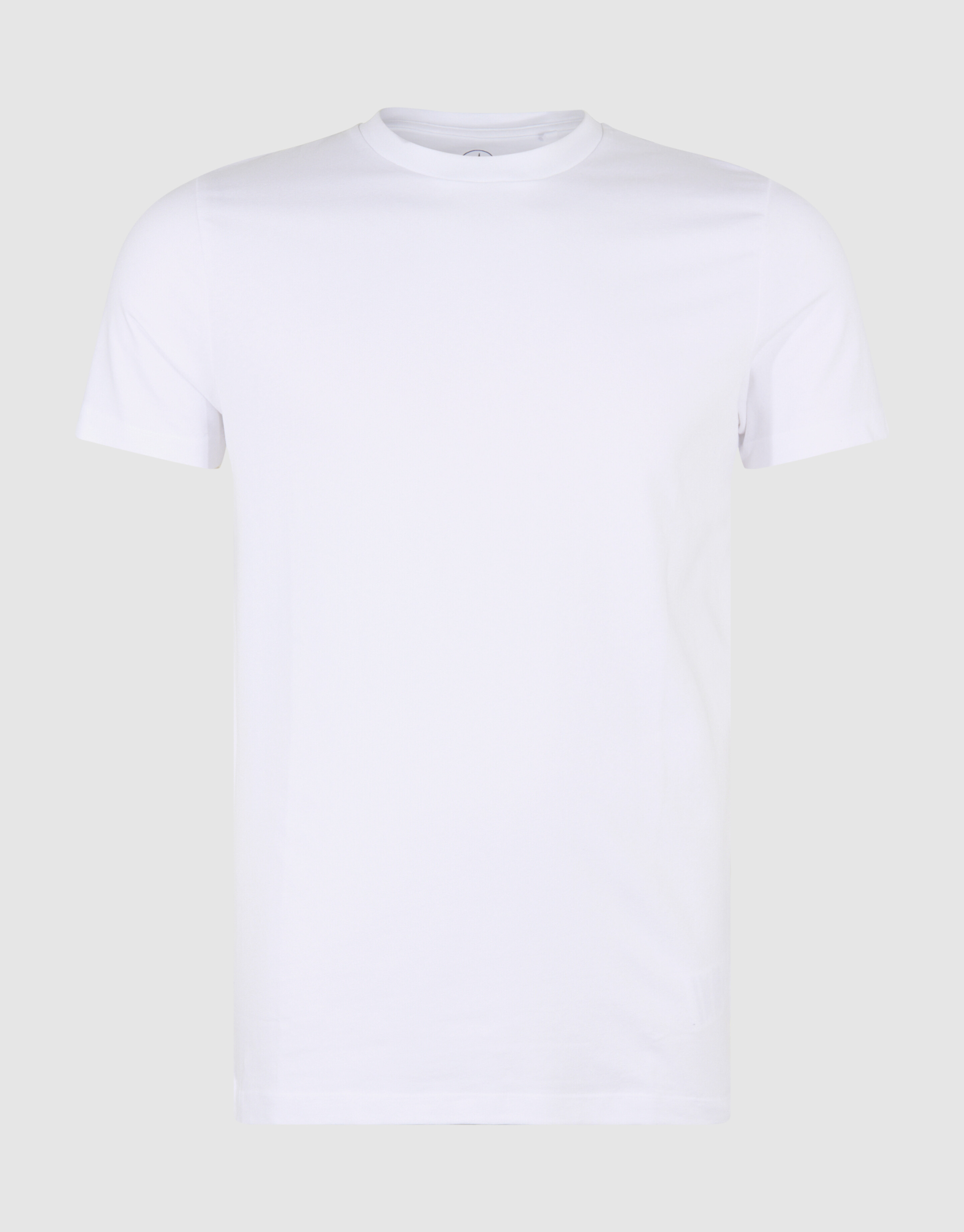 Basis T-shirt Wit SHOEBY MEN