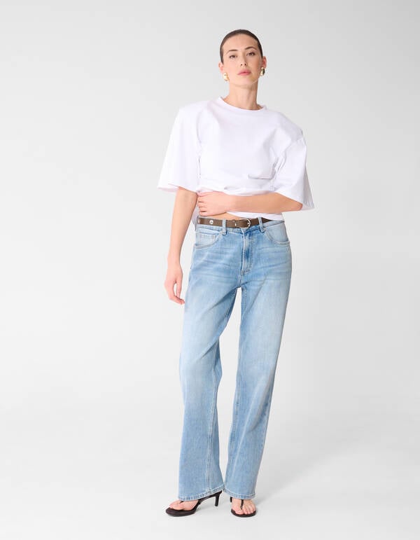 Straight Fit Jeans Mediumstone SHOEBY WOMEN