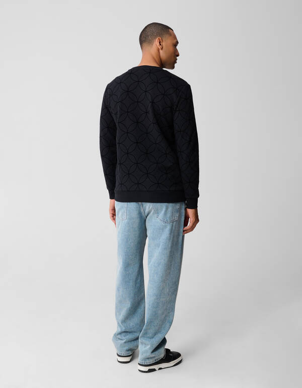 Flock Spark Sweater Zwart SHOEBY MEN