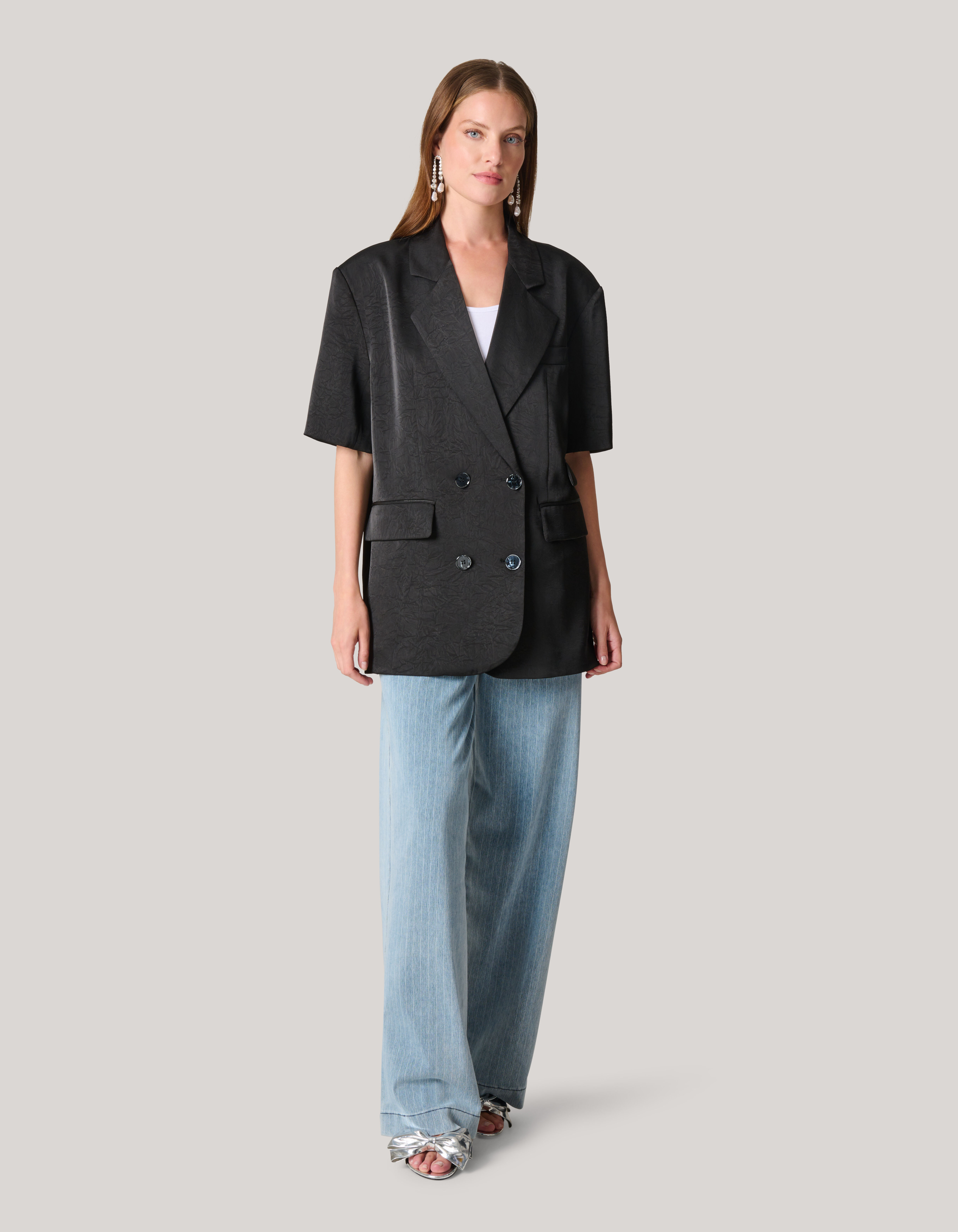 Blazer discount korte mouw