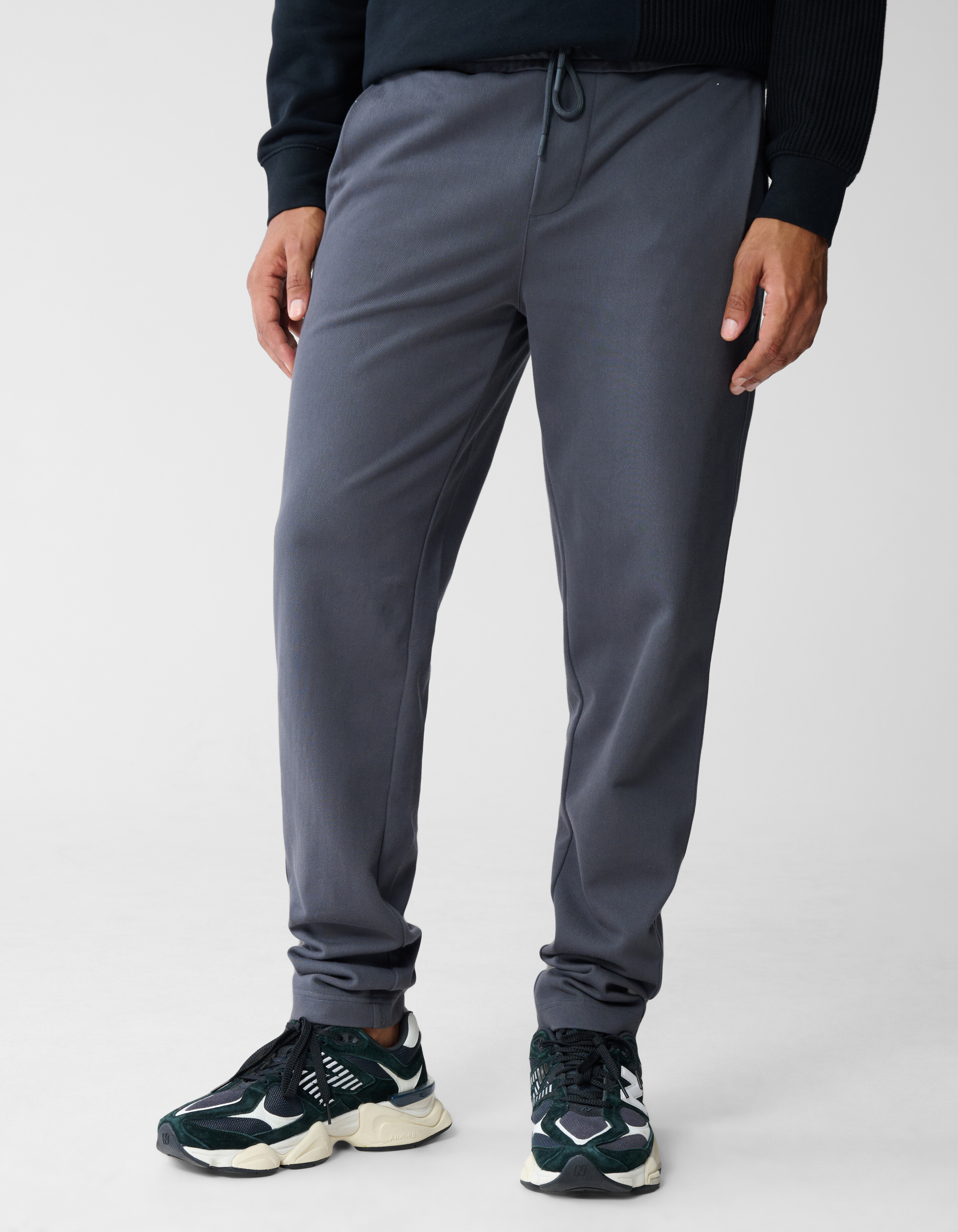 Smart Jogger Broek Donkergrijs SHOEBY MEN