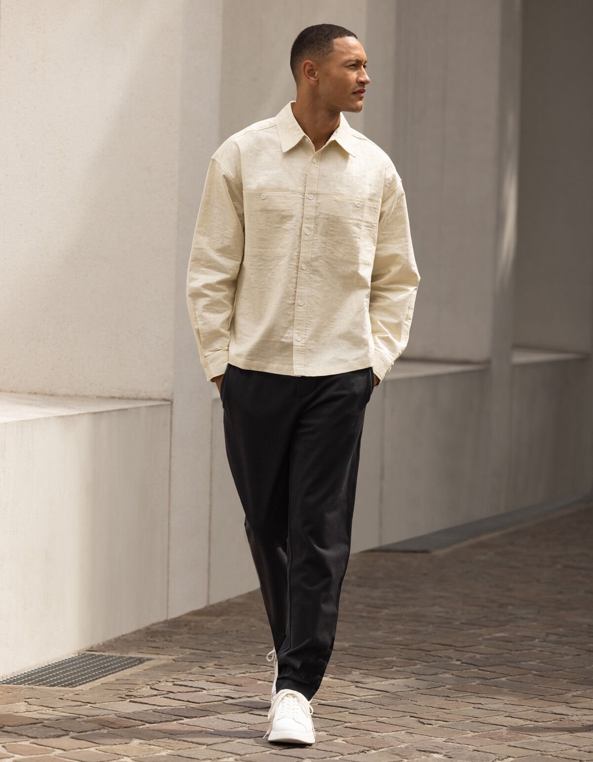 Smart Jogger Broek Zwart SHOEBY MEN