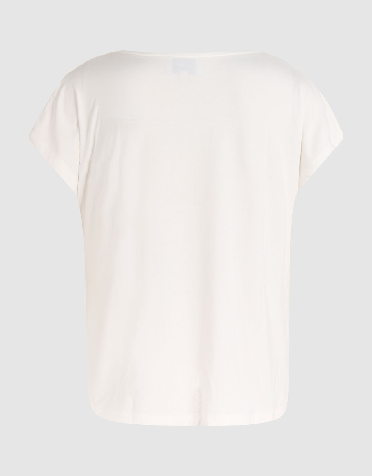 Gedrapeerde Top Gebroken Wit SHOEBY WOMEN