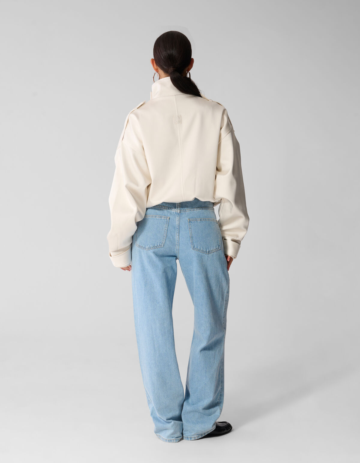 Straight Fit Jeans Blauw By Anna SHOEBY WOMEN
