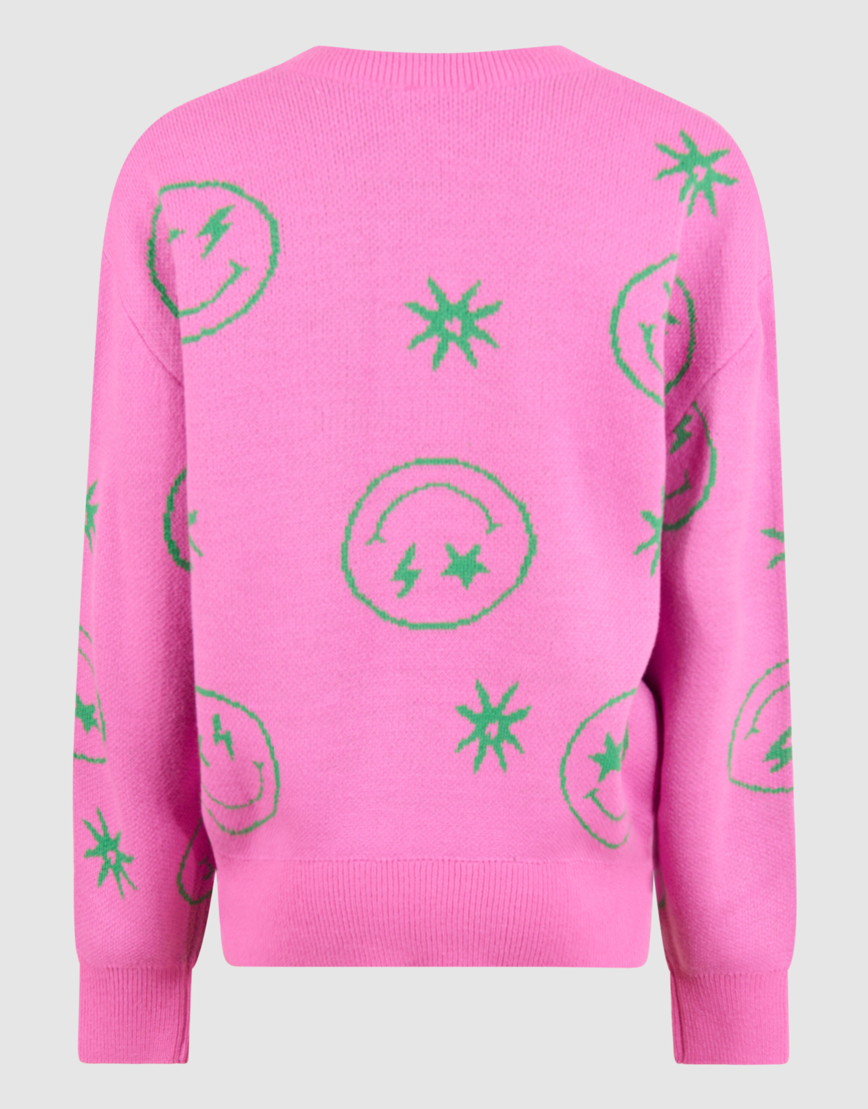 Smiley Sweater Roze SHOEBY GIRLS