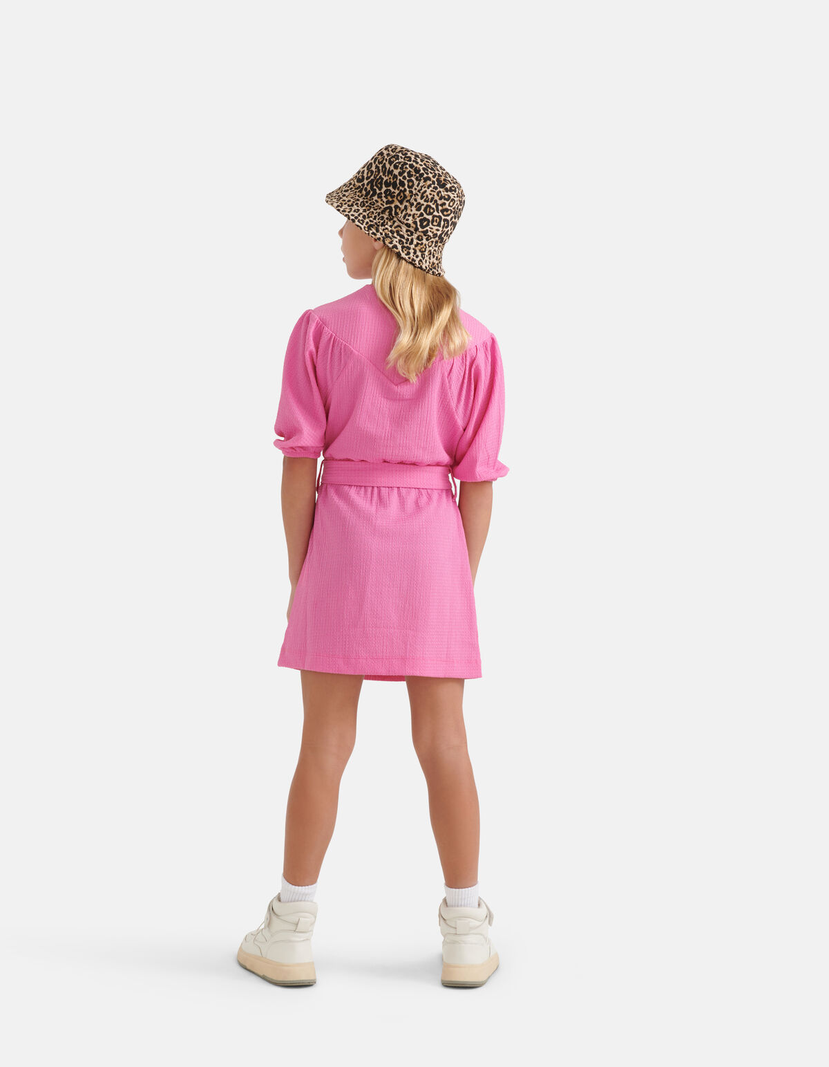 Crinkle Jurk Roze SHOEBY GIRLS