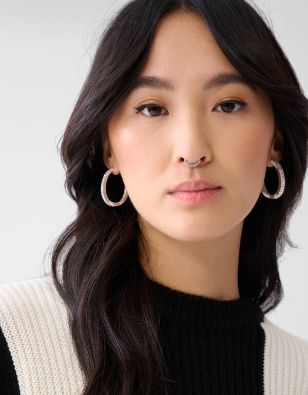 Gestreepte Trui Zwart/Wit SHOEBY WOMEN