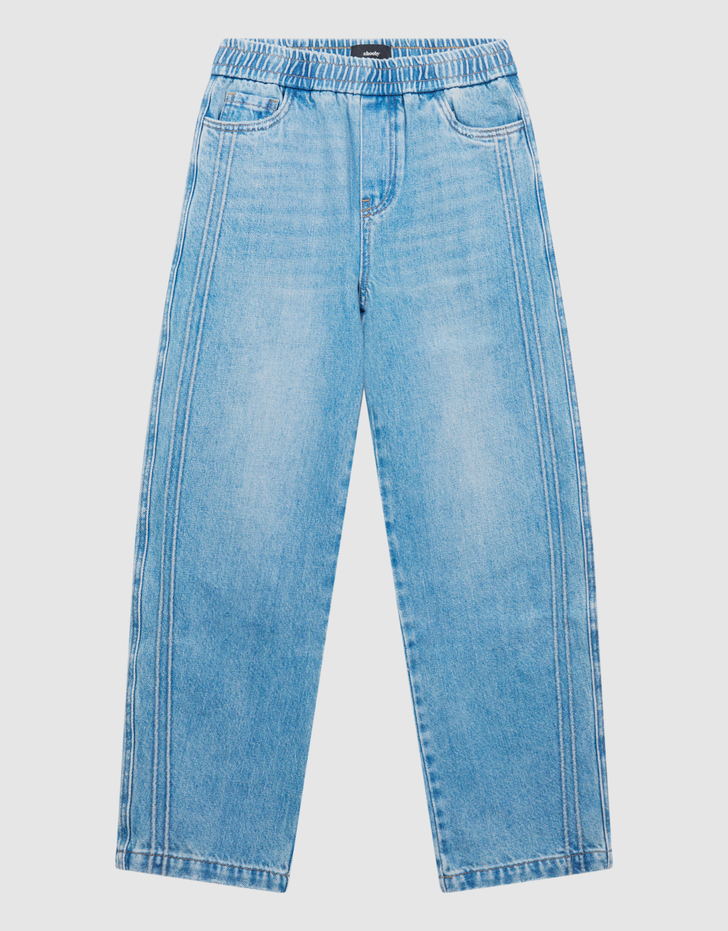 Sporty Baggy Fit Jeans Mediumstone SHOEBY BOYS