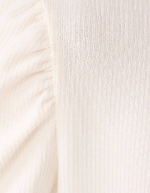 Puff Top Gebroken Wit SHOEBY GIRLS