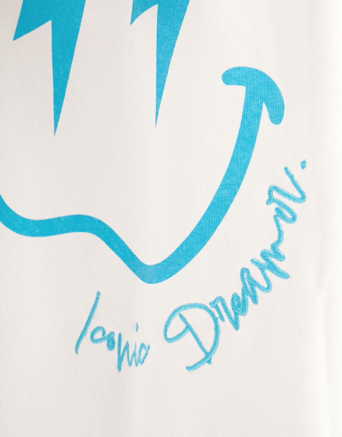 Embroidery Hoodie Gebroken Wit SHOEBY GIRLS