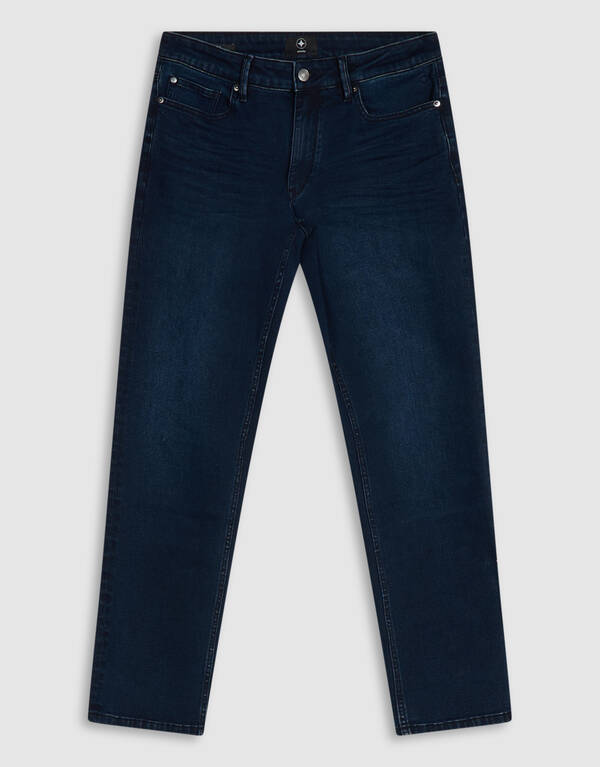 Slim Fit Jeans Blauw/Zwart L32 SHOEBY MEN