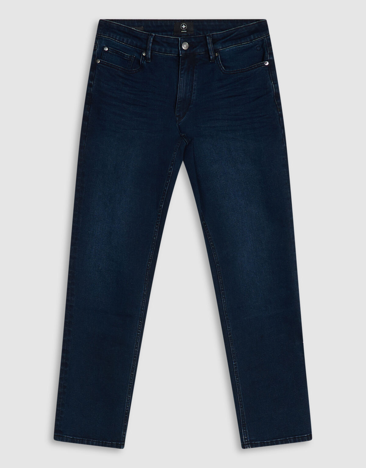 Slim Fit Jeans Blauw/Zwart L32 SHOEBY MEN