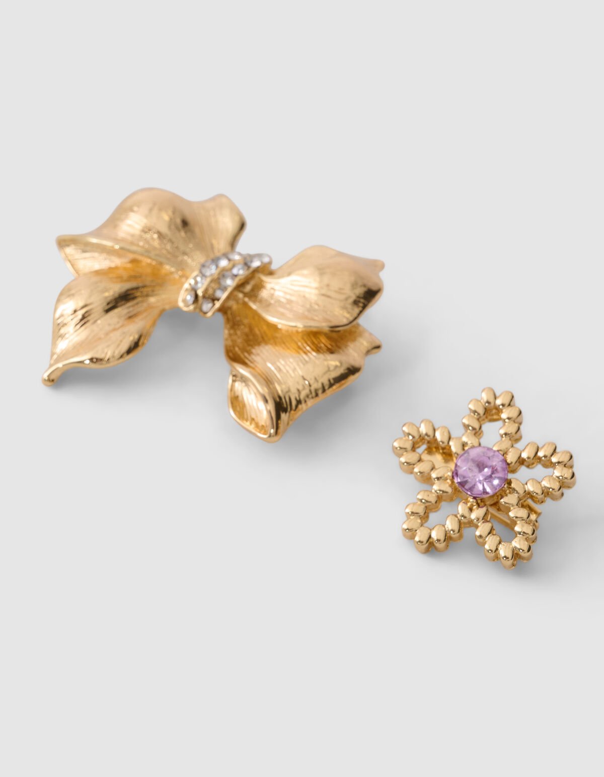 Strik Broche Set Goud SHOEBY ACCESSOIRES