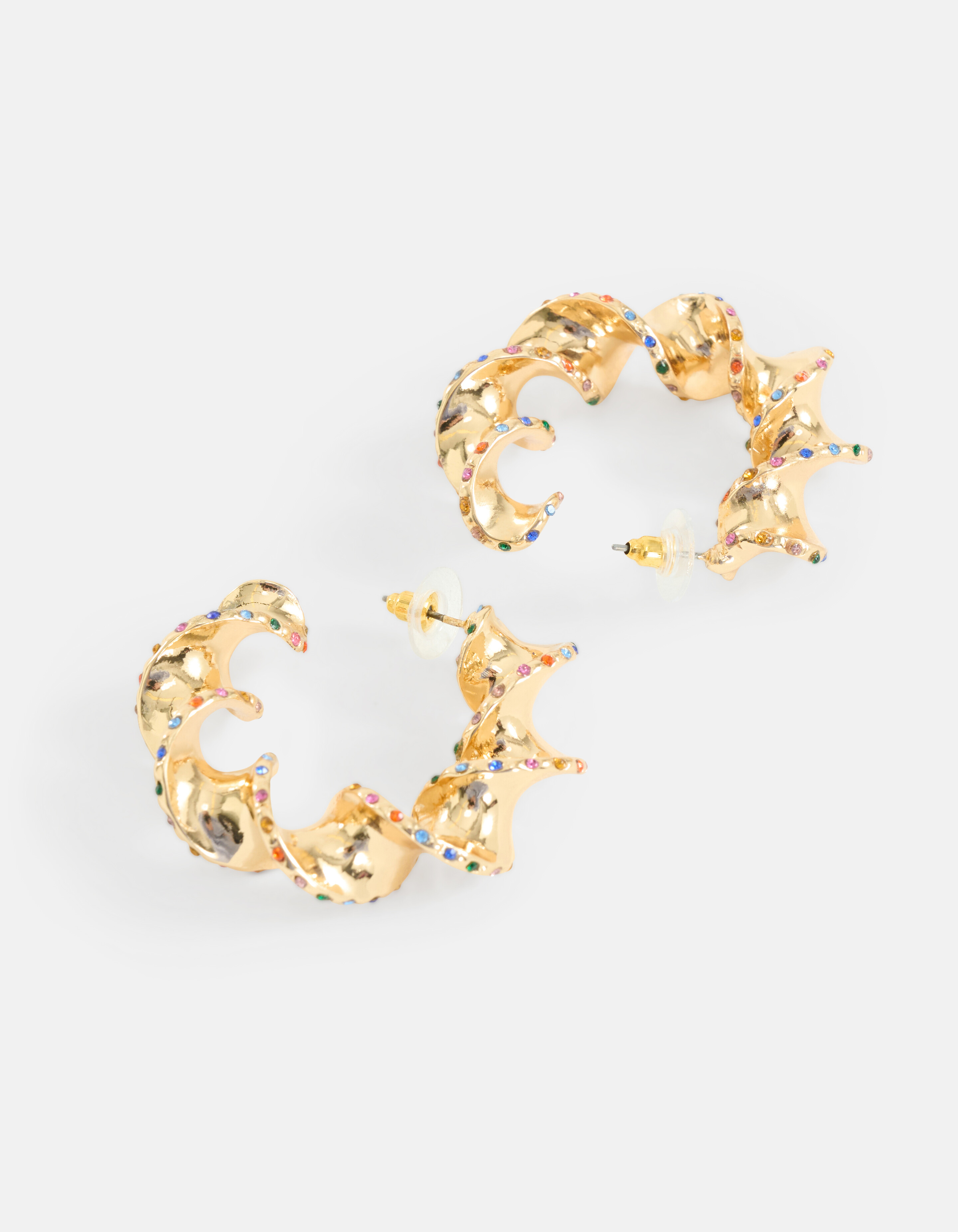 Helix Strass Oorbellen Goud SHOEBY ACCESSOIRES