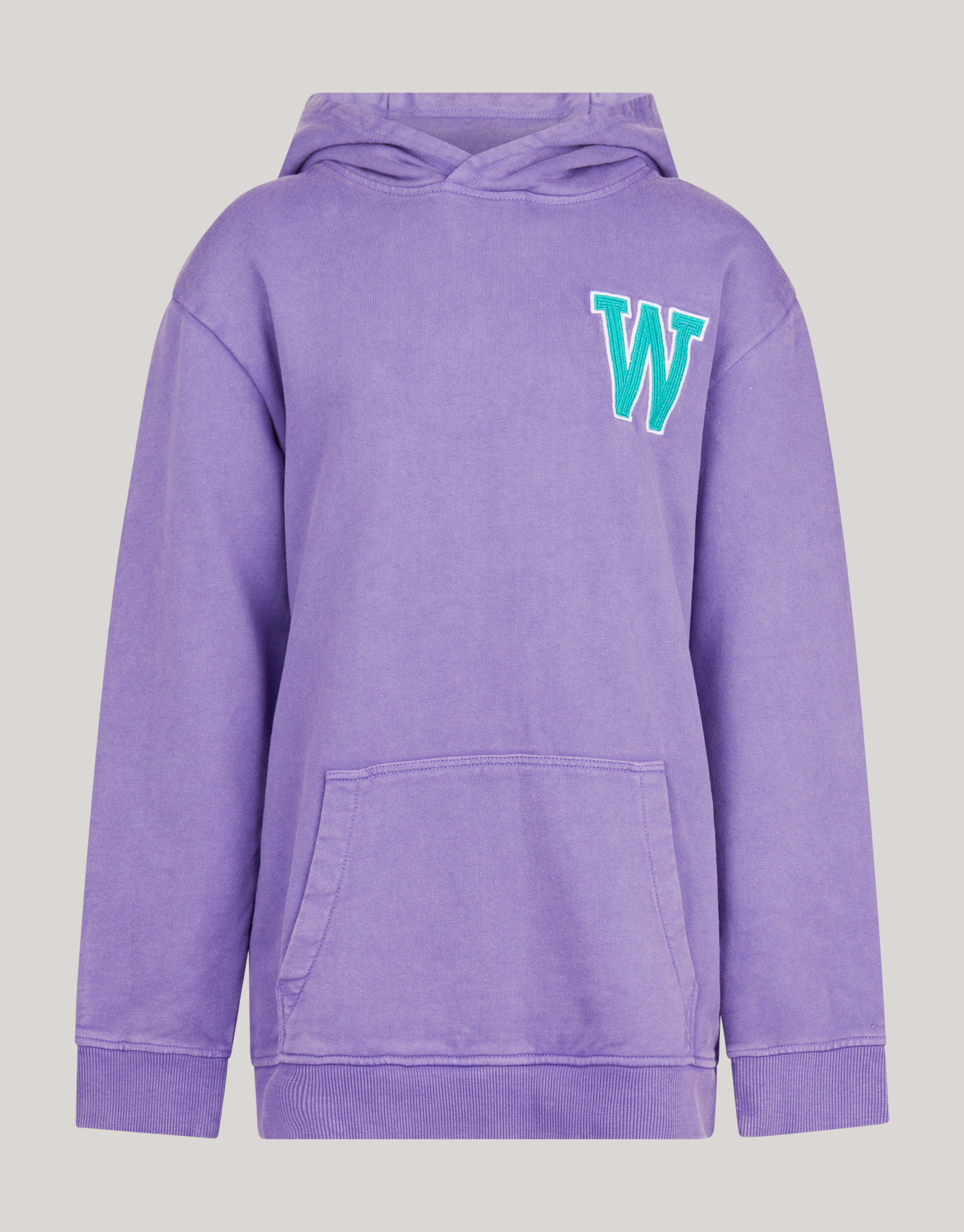 Washed Hoodie Paars SHOEBY BOYS