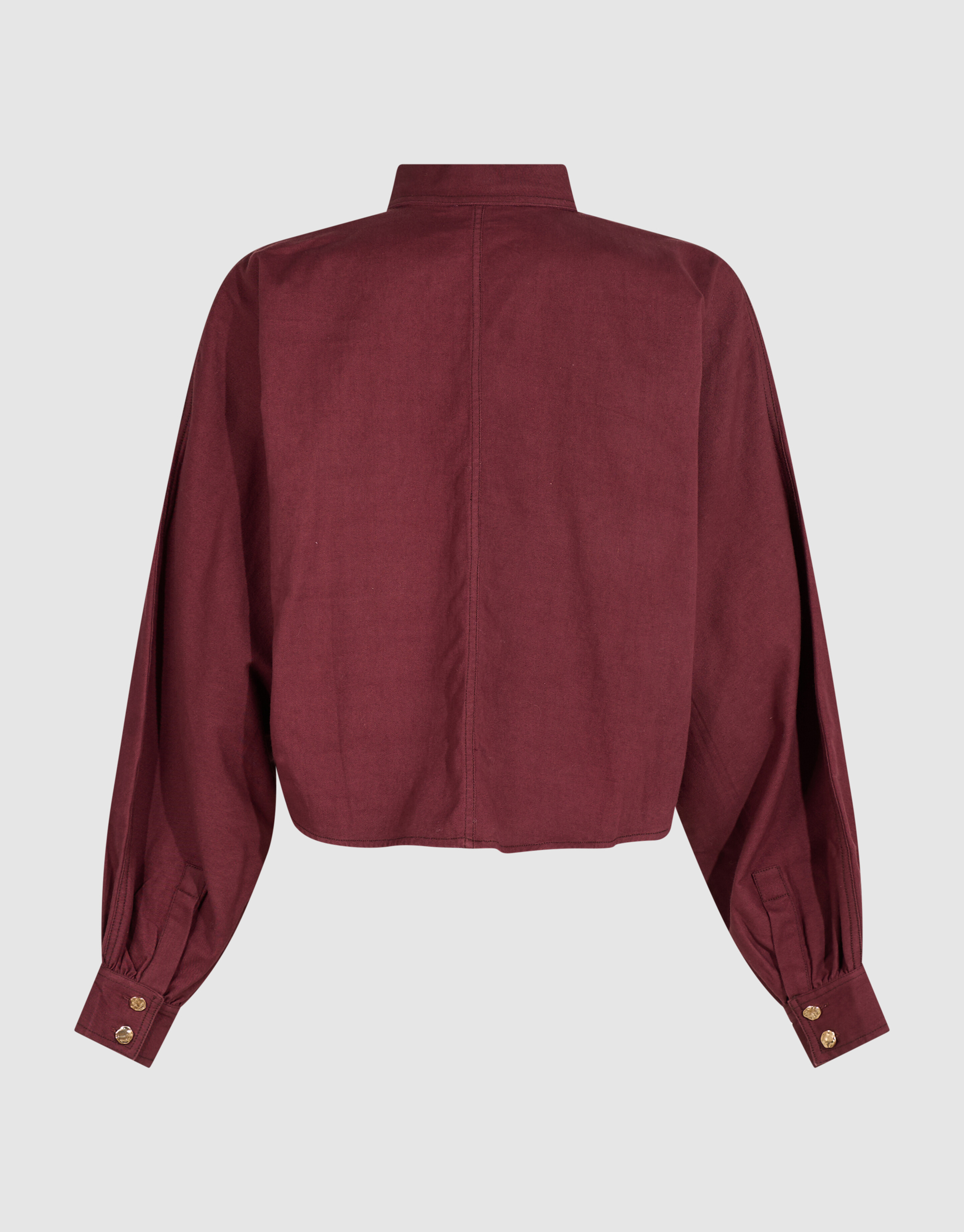 Beaded Embroidery Blouse Donkerrood By Mieke SHOEBY WOMEN
