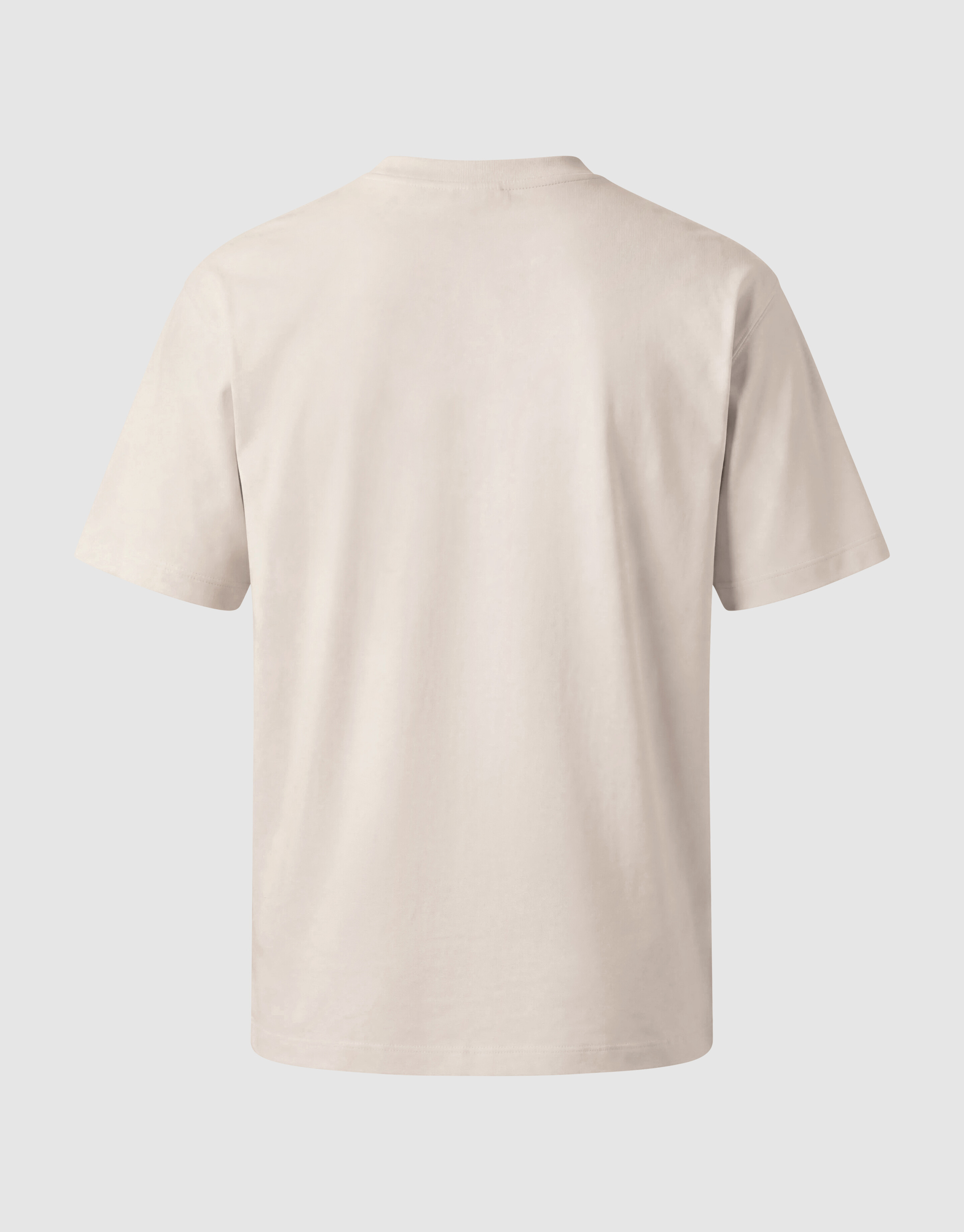 Keper Graphic T-shirt Lichtgrijs SHOEBY MEN