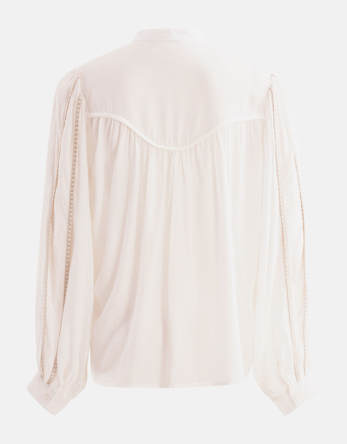 Pleated Blouse Gebroken Wit By Mieke SHOEBY WOMEN