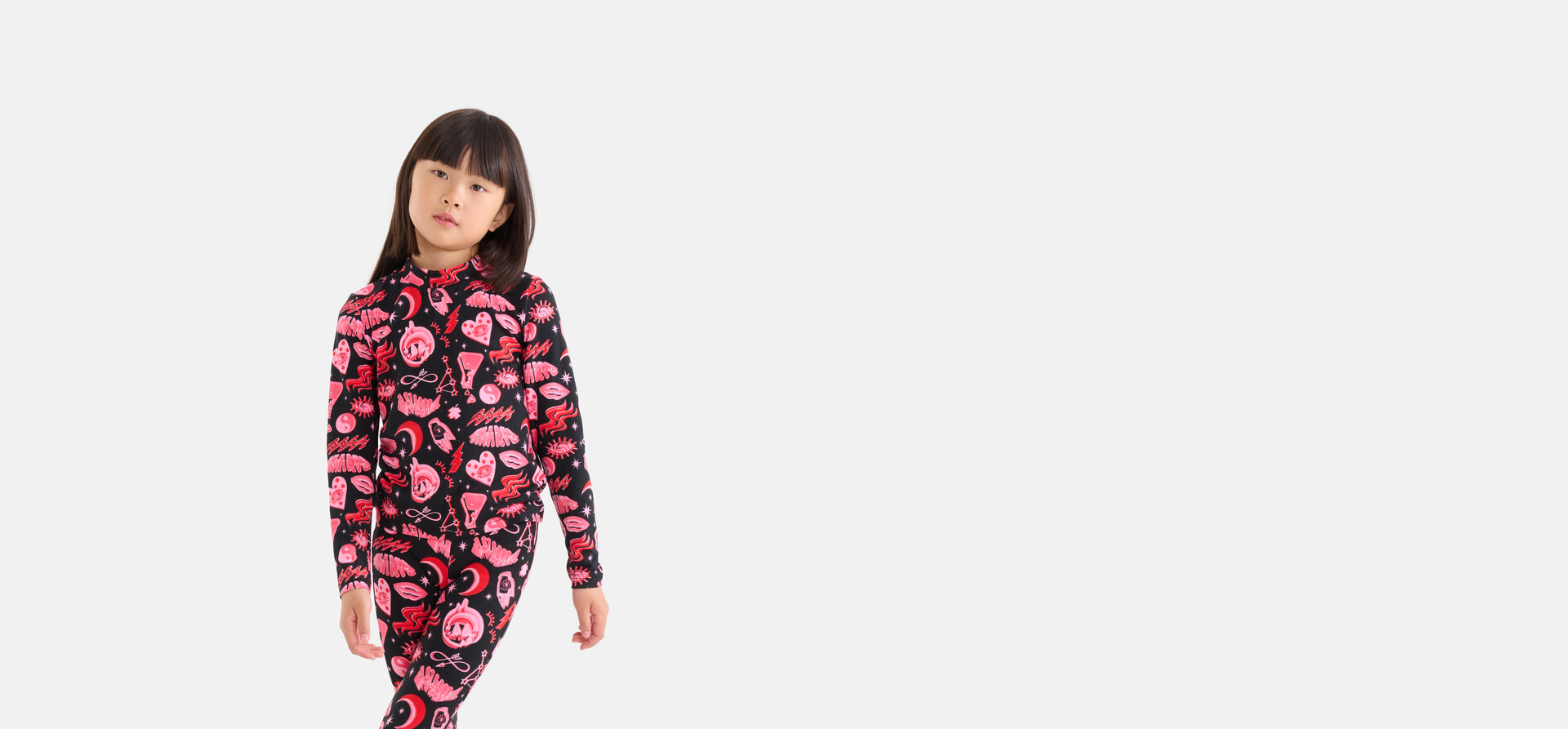 Printed Top Roze SHOEBY GIRLS