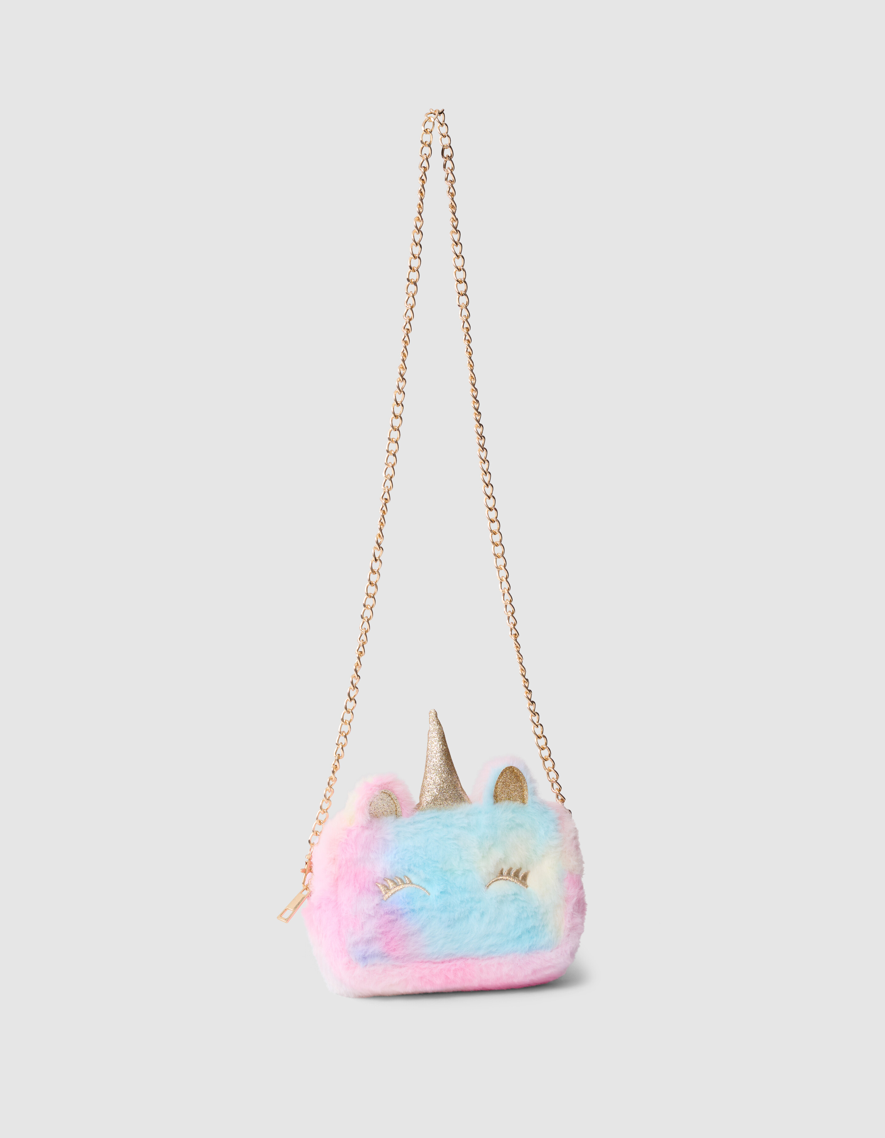 Unicorn Glitter Tas Blauw/Roze SHOEBY ACCESSOIRES